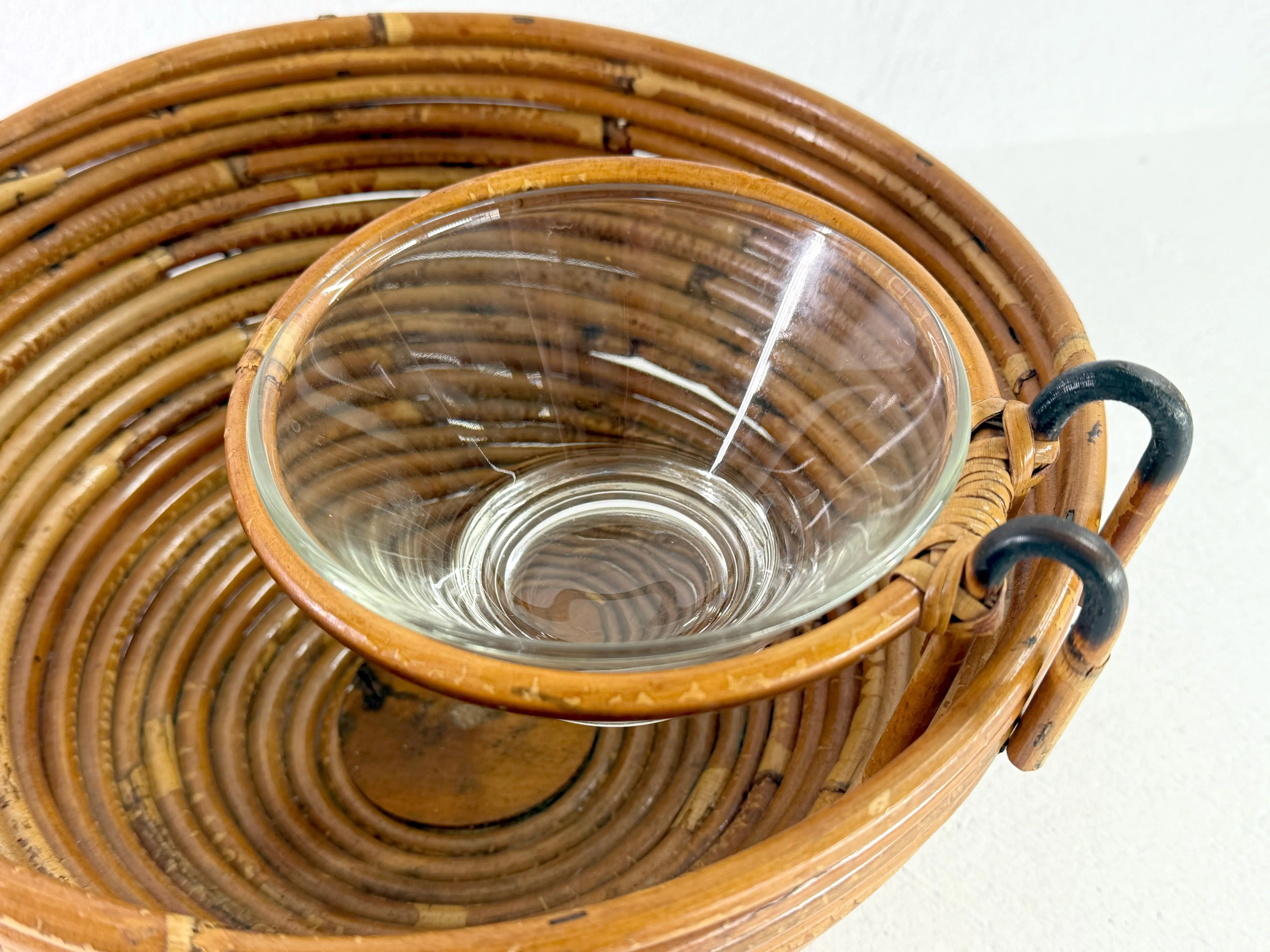 Gabriella Crespi Style Pencil Reed Chip & Dip Bowl | Stamped Italy  Debra Hall Lifestyle