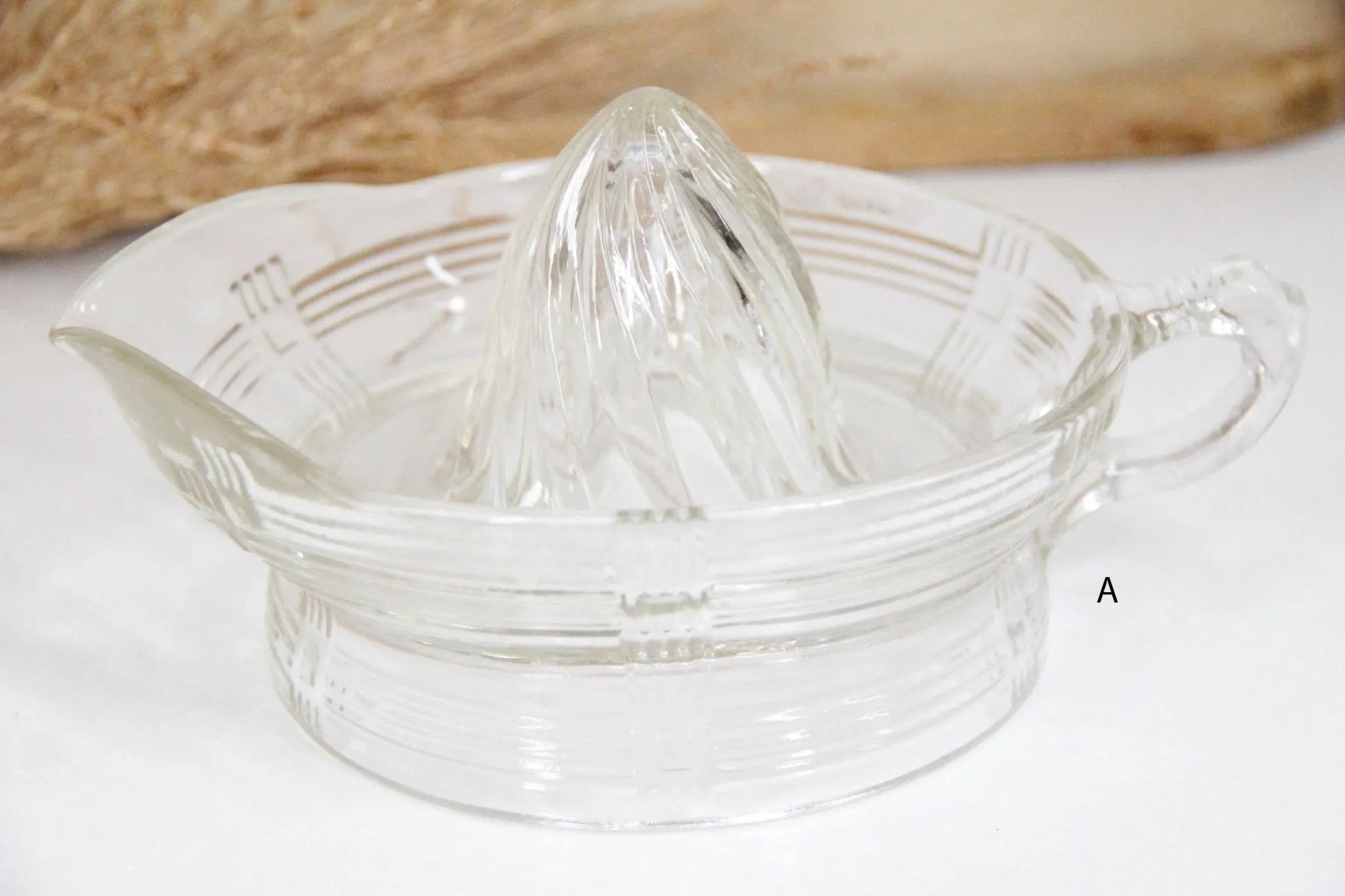 Glass Citrus Reamer | Antique Assorted  Debra Hall Lifestyle