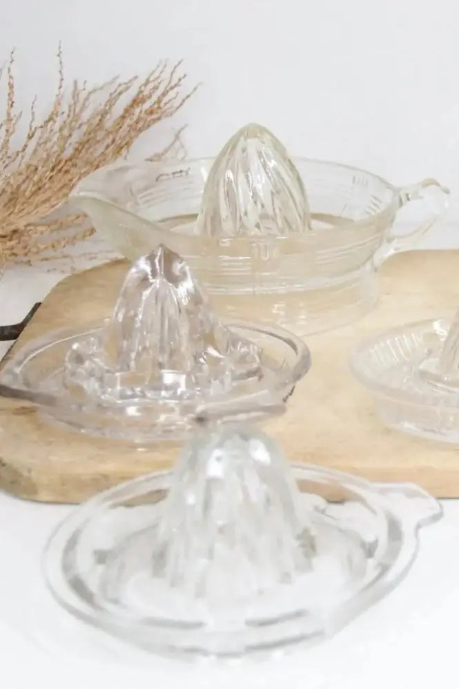 Glass Citrus Reamer | Antique Assorted  Debra Hall Lifestyle