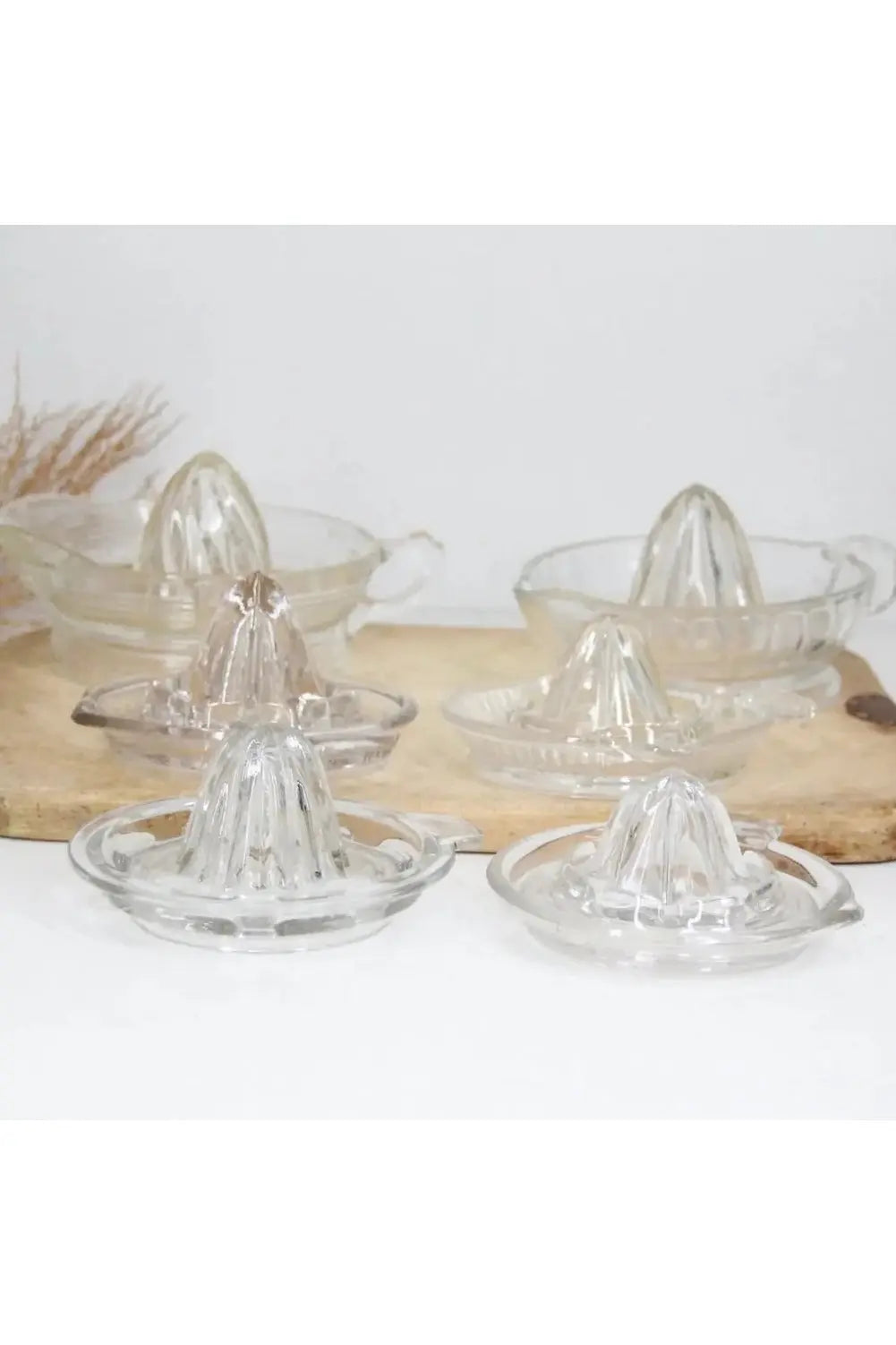 Glass Citrus Reamer | Antique Assorted  Debra Hall Lifestyle