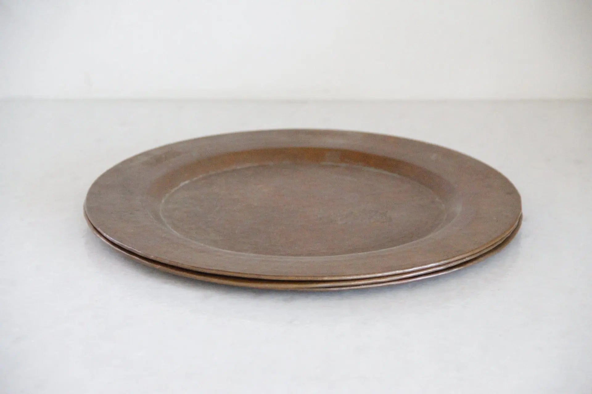 Hammered Copper Charger Plates | 3 Pcs.  Debra Hall Lifestyle