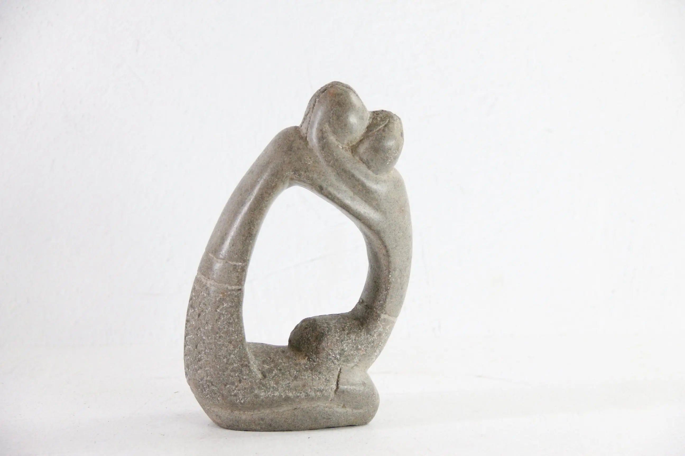 Hand Carved Soapstone Sculpture | Mother and Child Statuette  Debra Hall Lifestyle