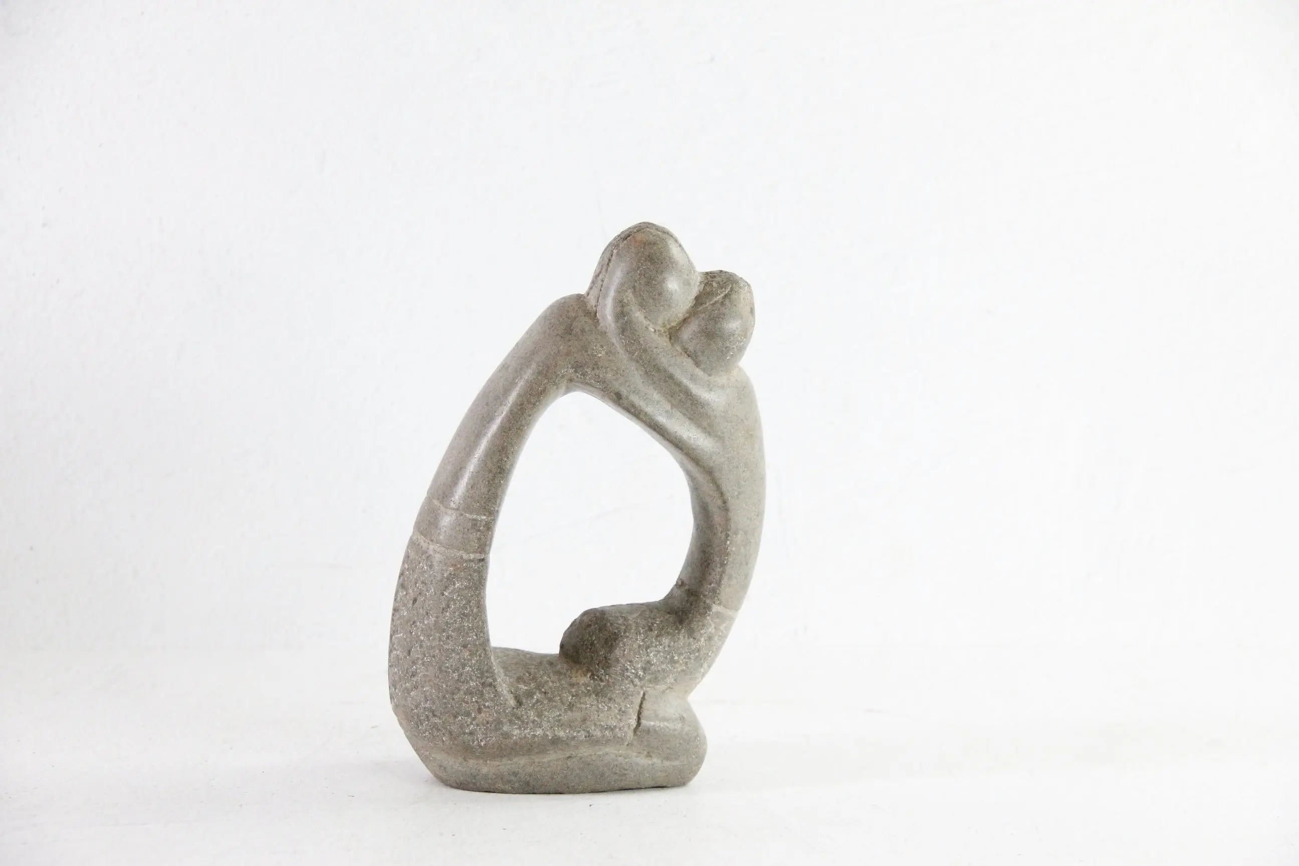 Hand Carved Soapstone Sculpture | Mother and Child Statuette  Debra Hall Lifestyle
