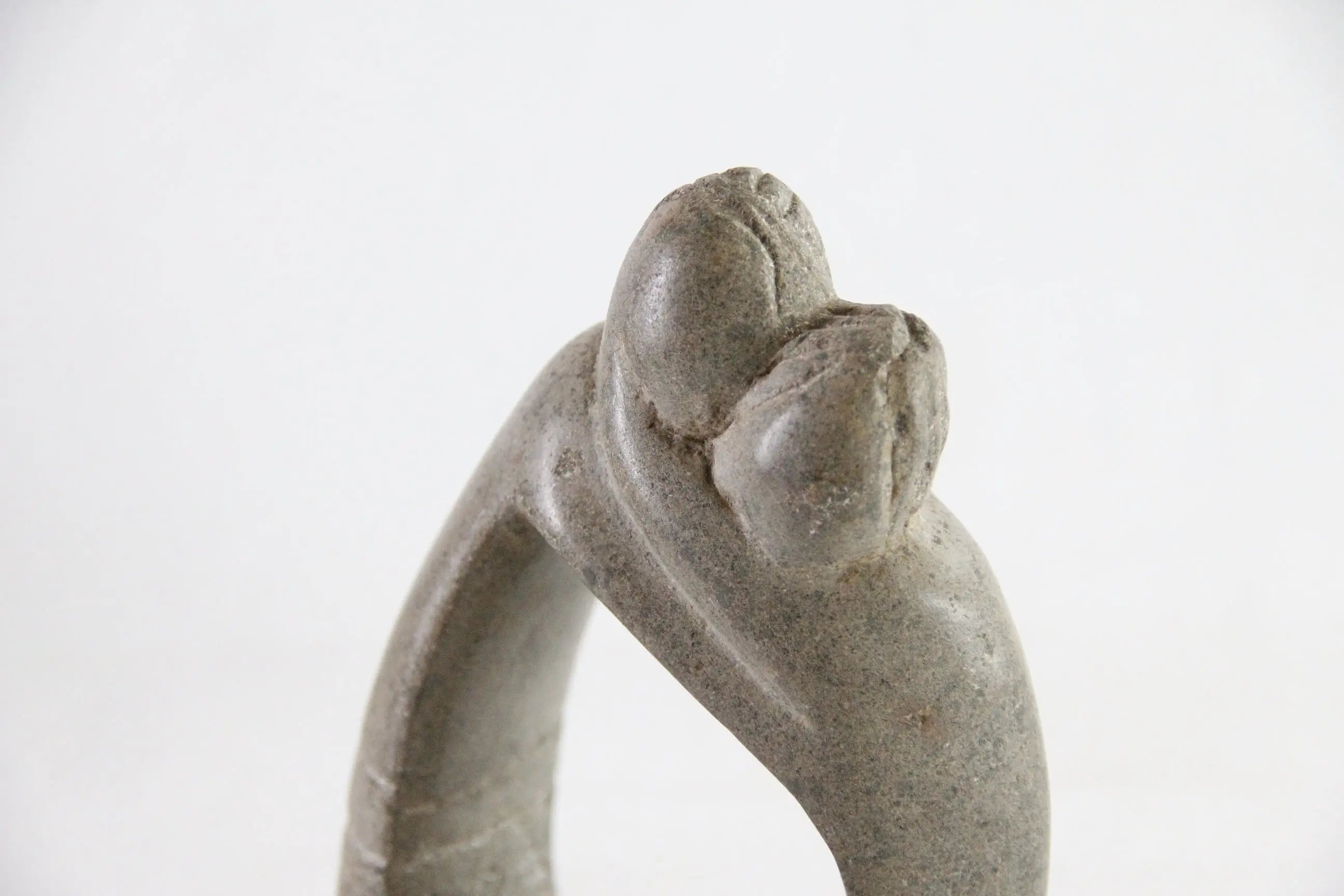 Hand Carved Soapstone Sculpture | Mother and Child Statuette  Debra Hall Lifestyle