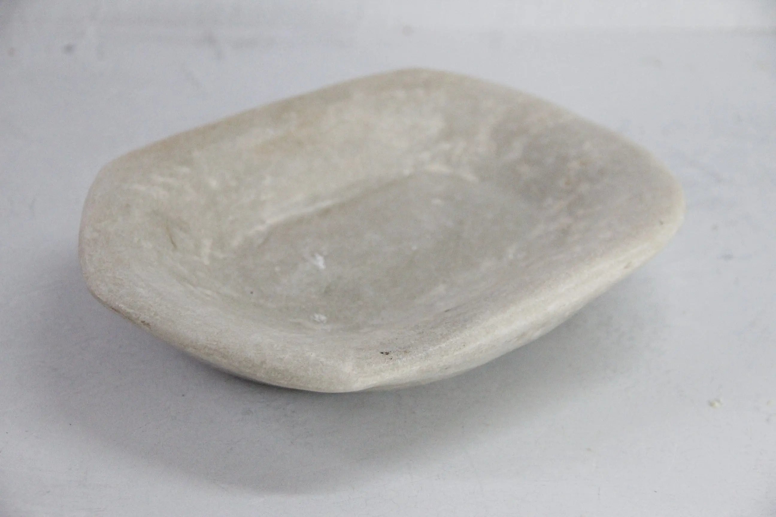 Hand Carved Stone Bowl Kharal | Vintage Carved Limestone Plate  Debra Hall Lifestyle