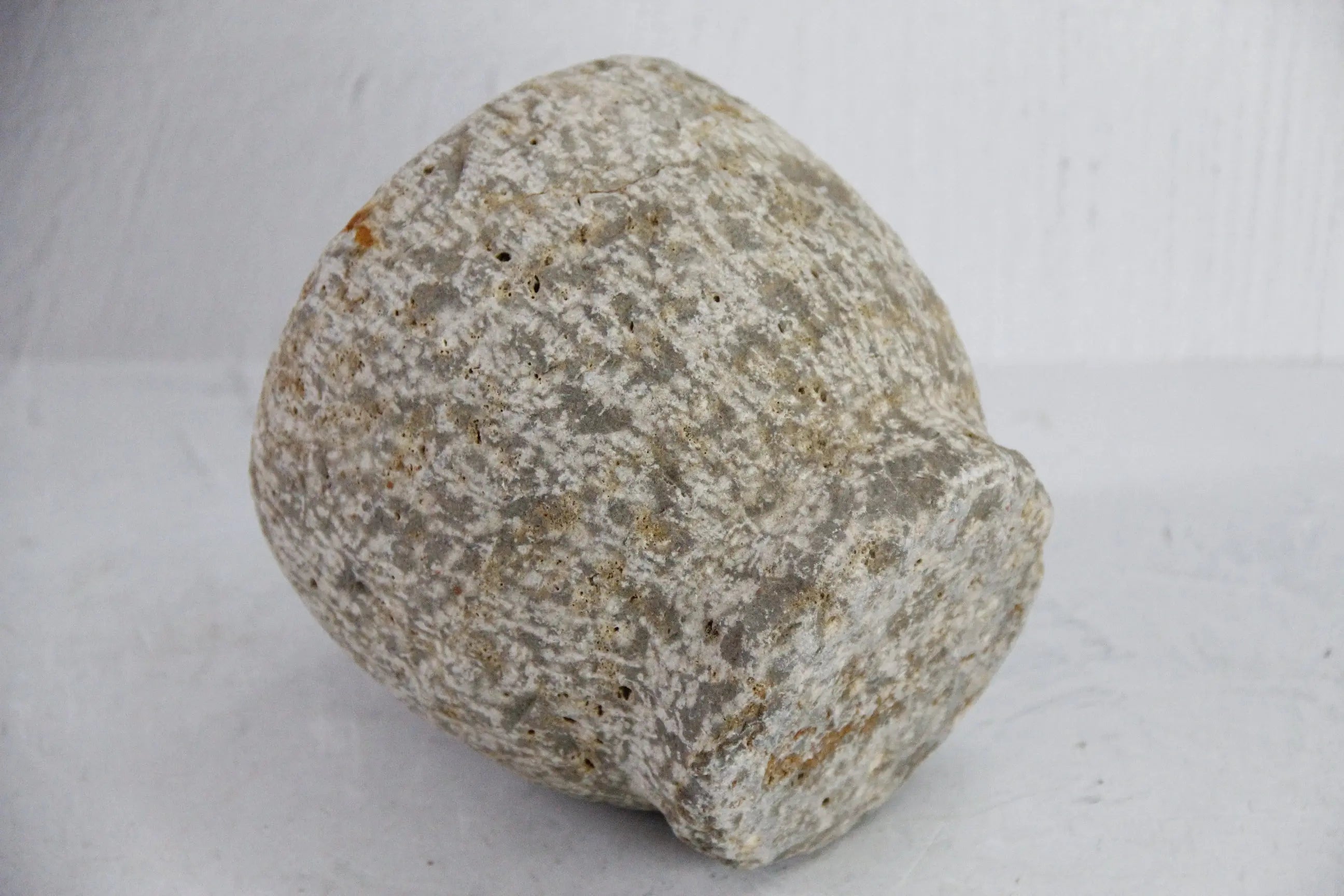 Hand Carved Stone Mortar | Vintage Limestone Garlic Grinder  Debra Hall Lifestyle