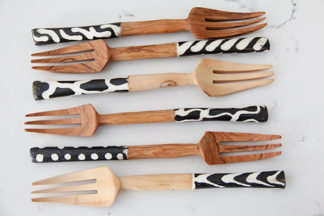 Hand Made Charcuterie Fork  Debra Hall Lifestyle