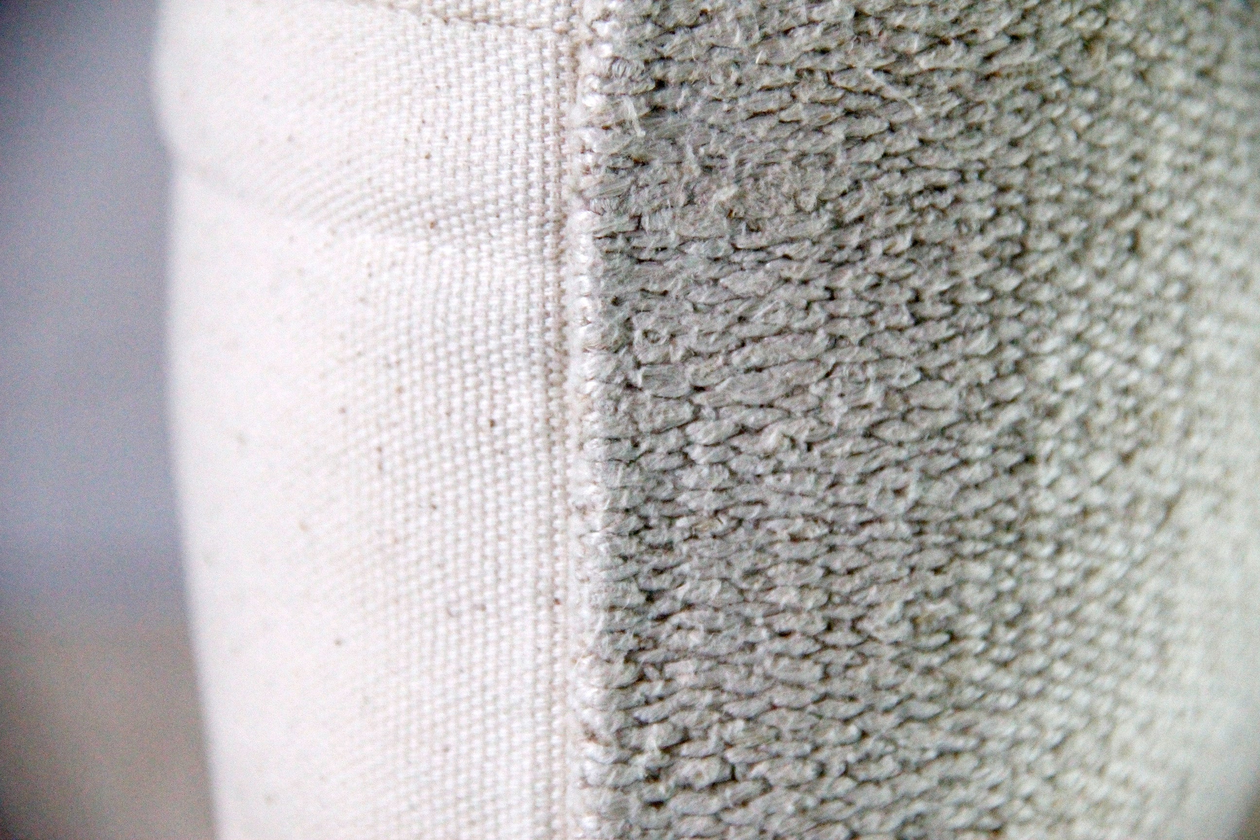 Hemp Pillow | Vintage Fabric Natural Lumbar Pillow Cover