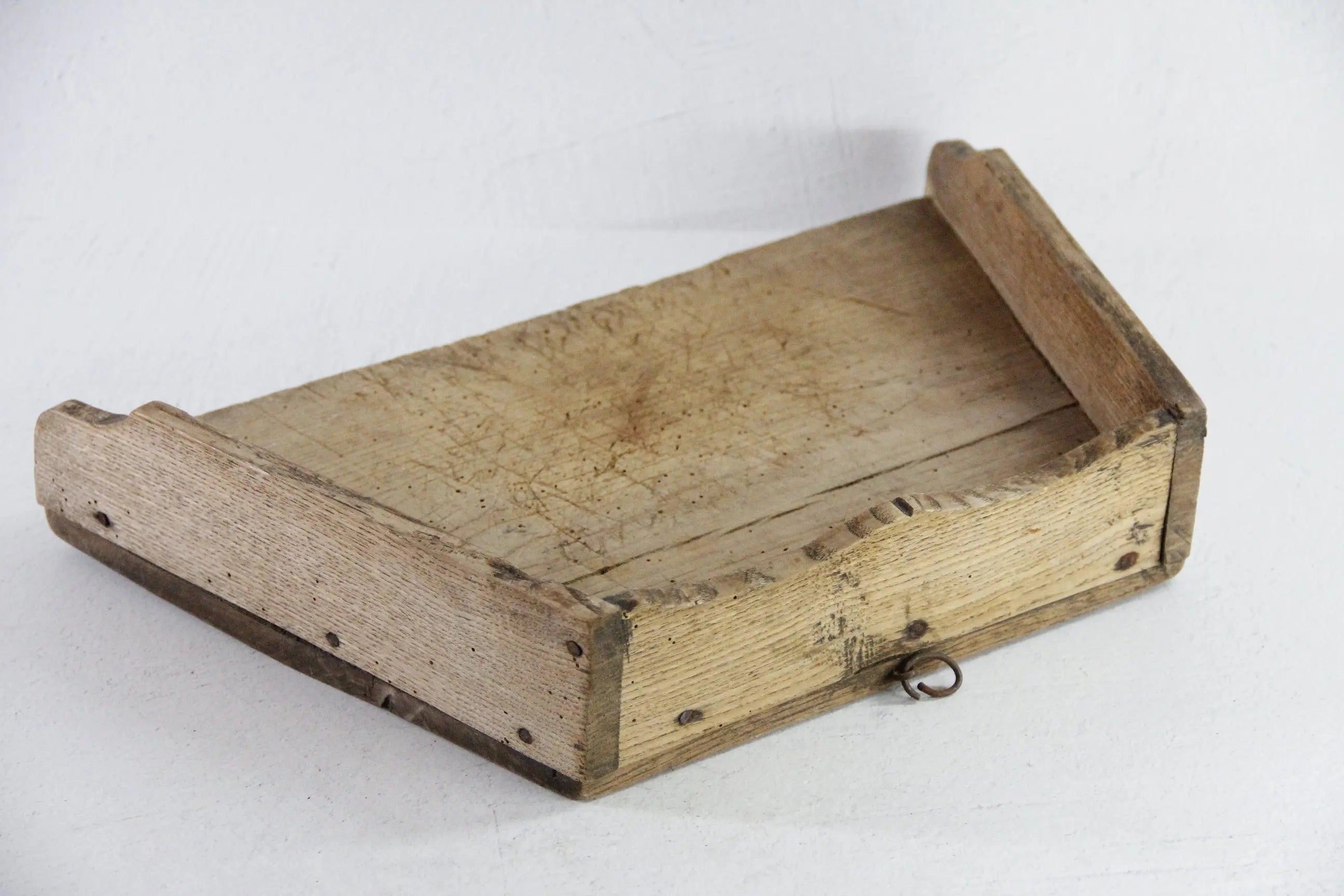Herb Chopping Board France | Antique Wooden Kitchen Board  Debra Hall Lifestyle