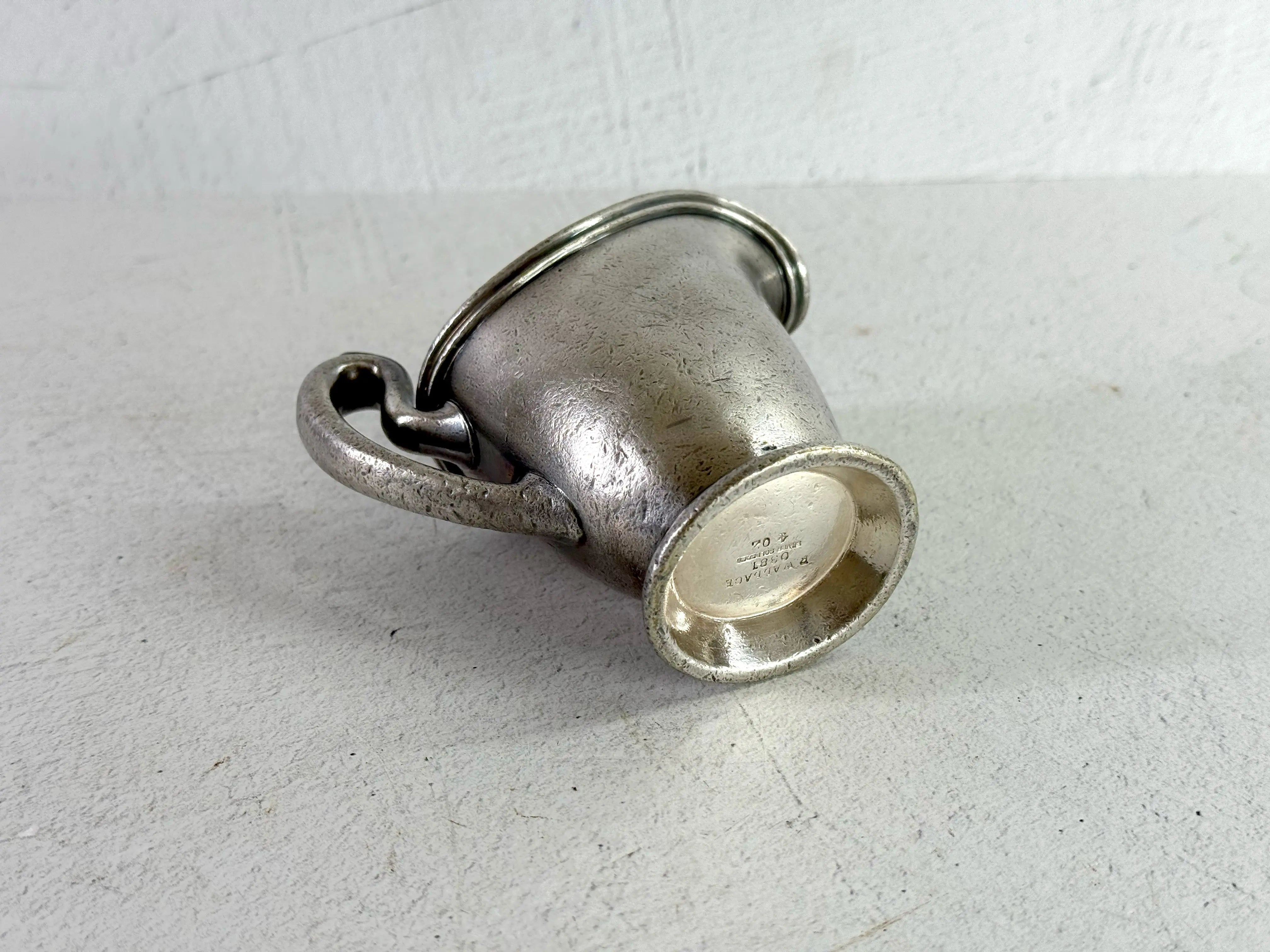 Hotel Silver Creamer | Antique Wallace Individual Pitcher  Debra Hall Lifestyle