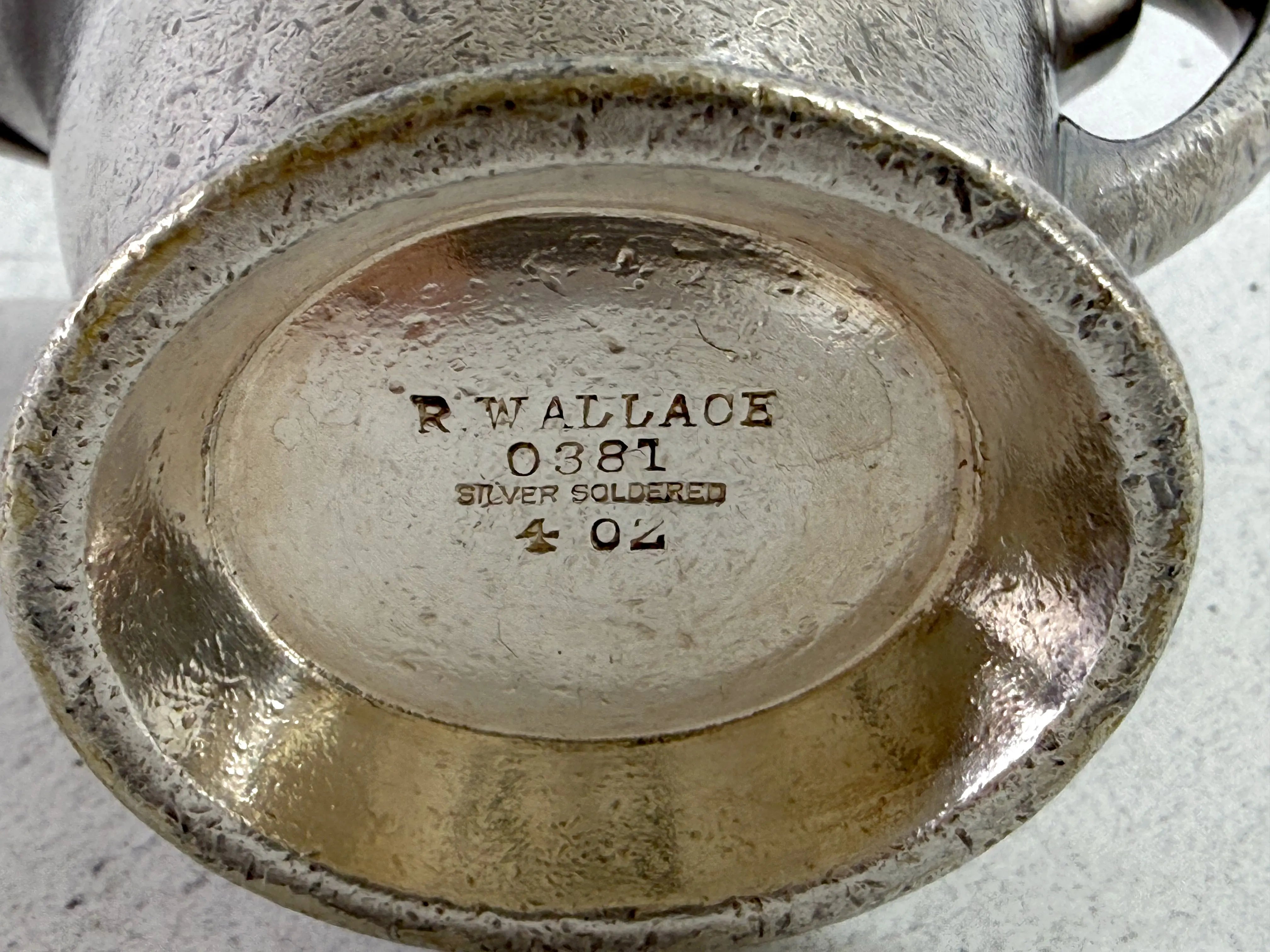 Hotel Silver Creamer | Antique Wallace Individual Pitcher  Debra Hall Lifestyle