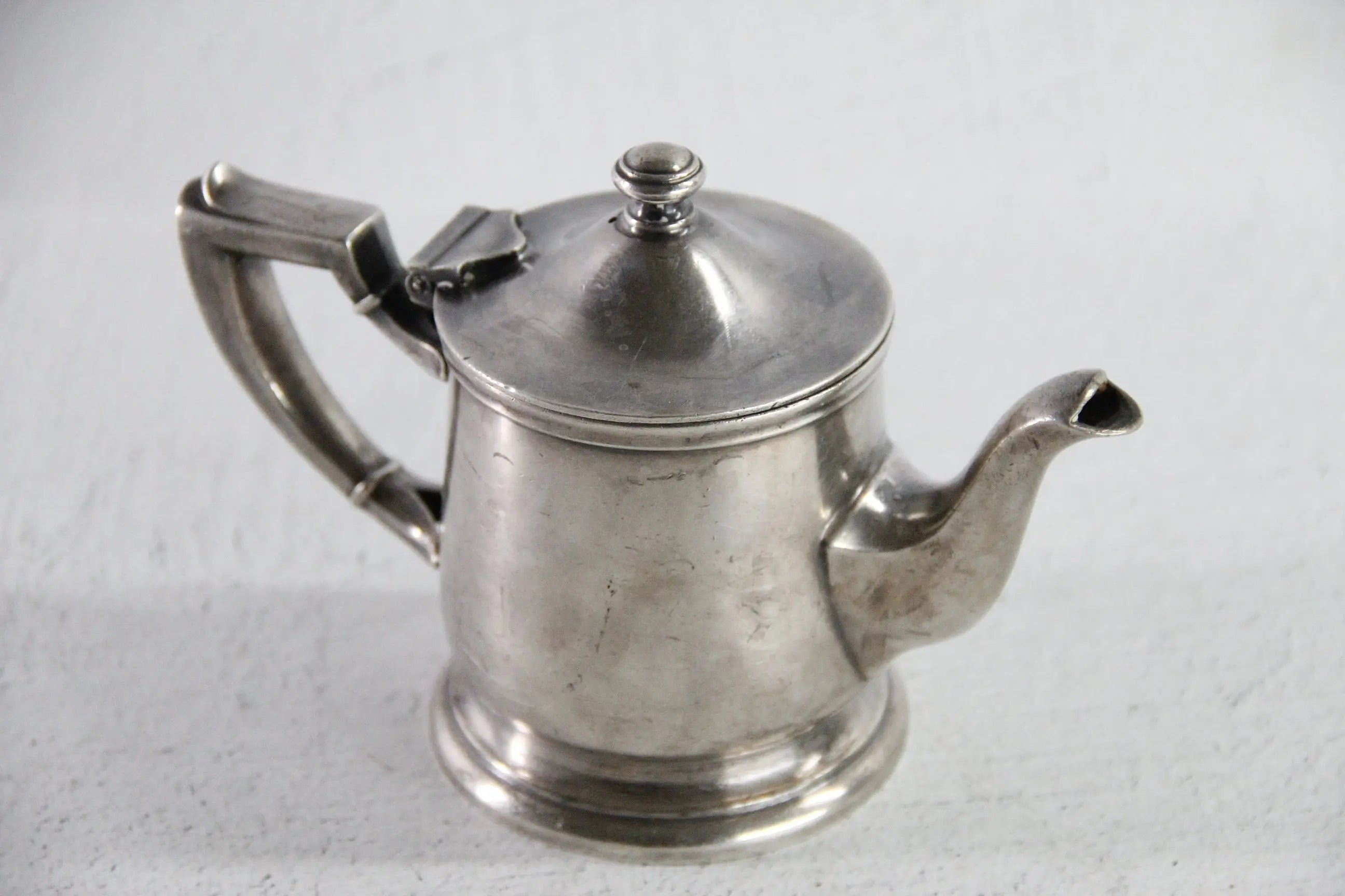 Hotel Silver Teapot Antique | St.Vincents Nickel Silver Soldered  Debra Hall Lifestyle