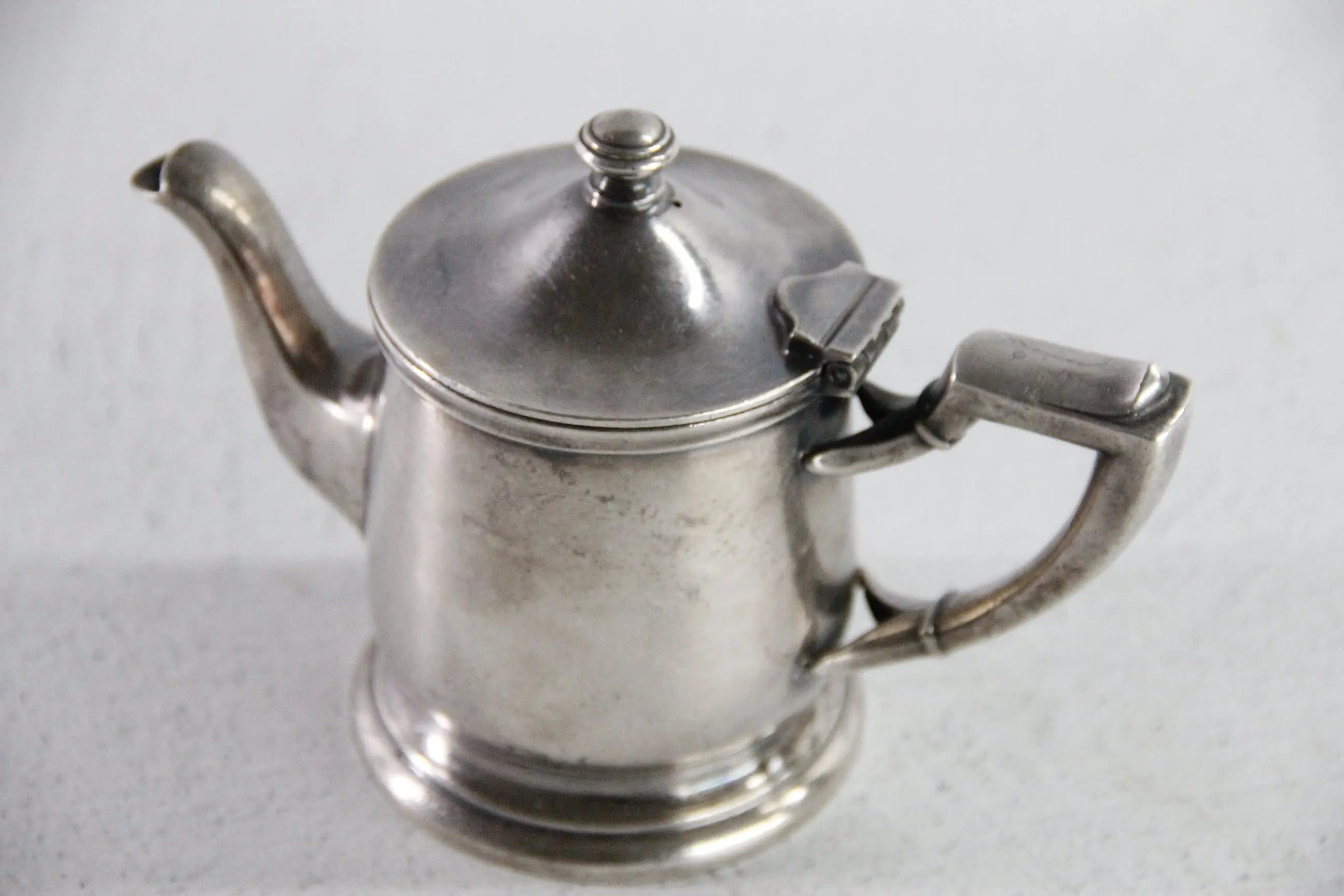 Hotel Silver Teapot Antique | St.Vincents Nickel Silver Soldered  Debra Hall Lifestyle