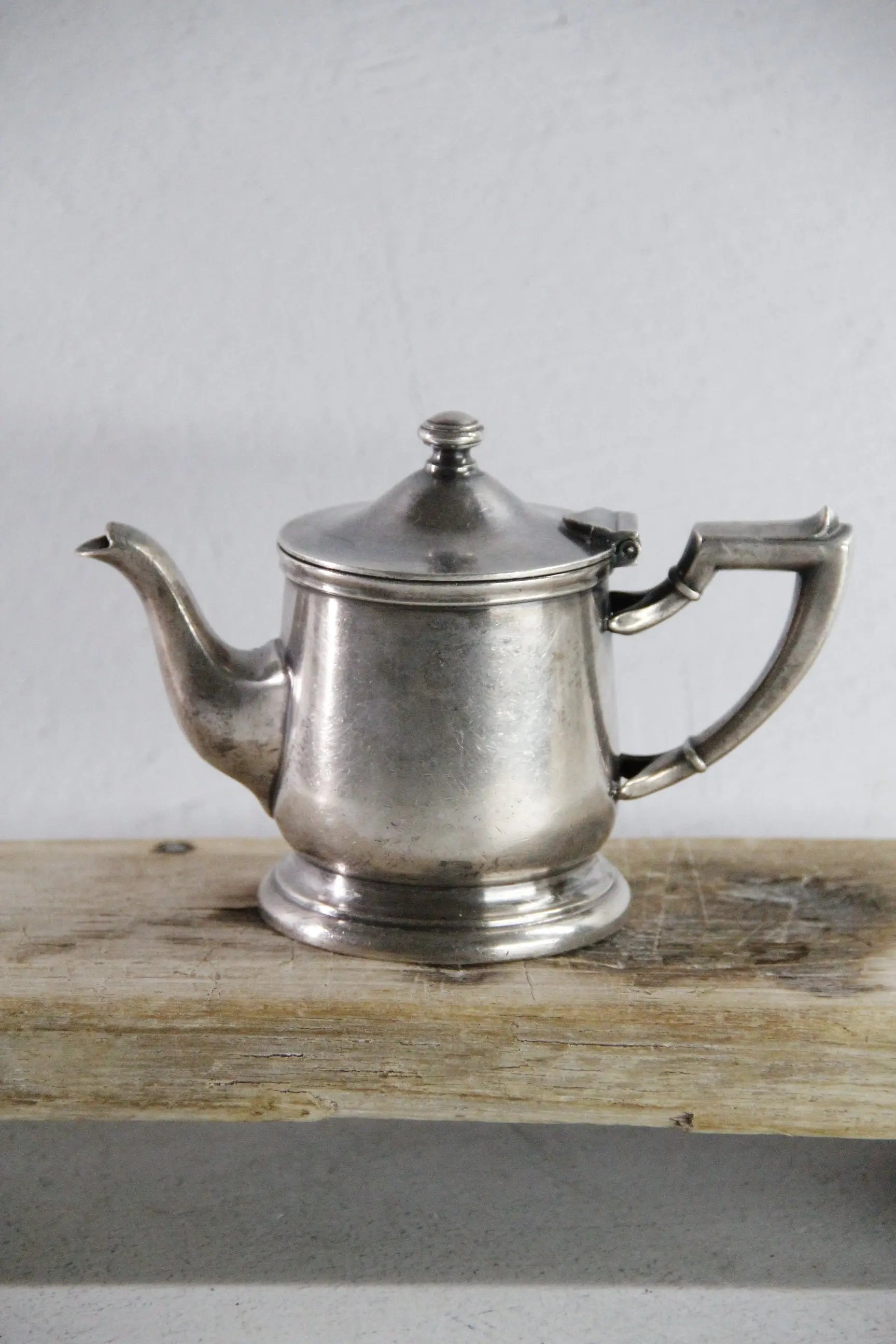 Hotel Silver Teapot Antique | St.Vincents Nickel Silver Soldered  Debra Hall Lifestyle