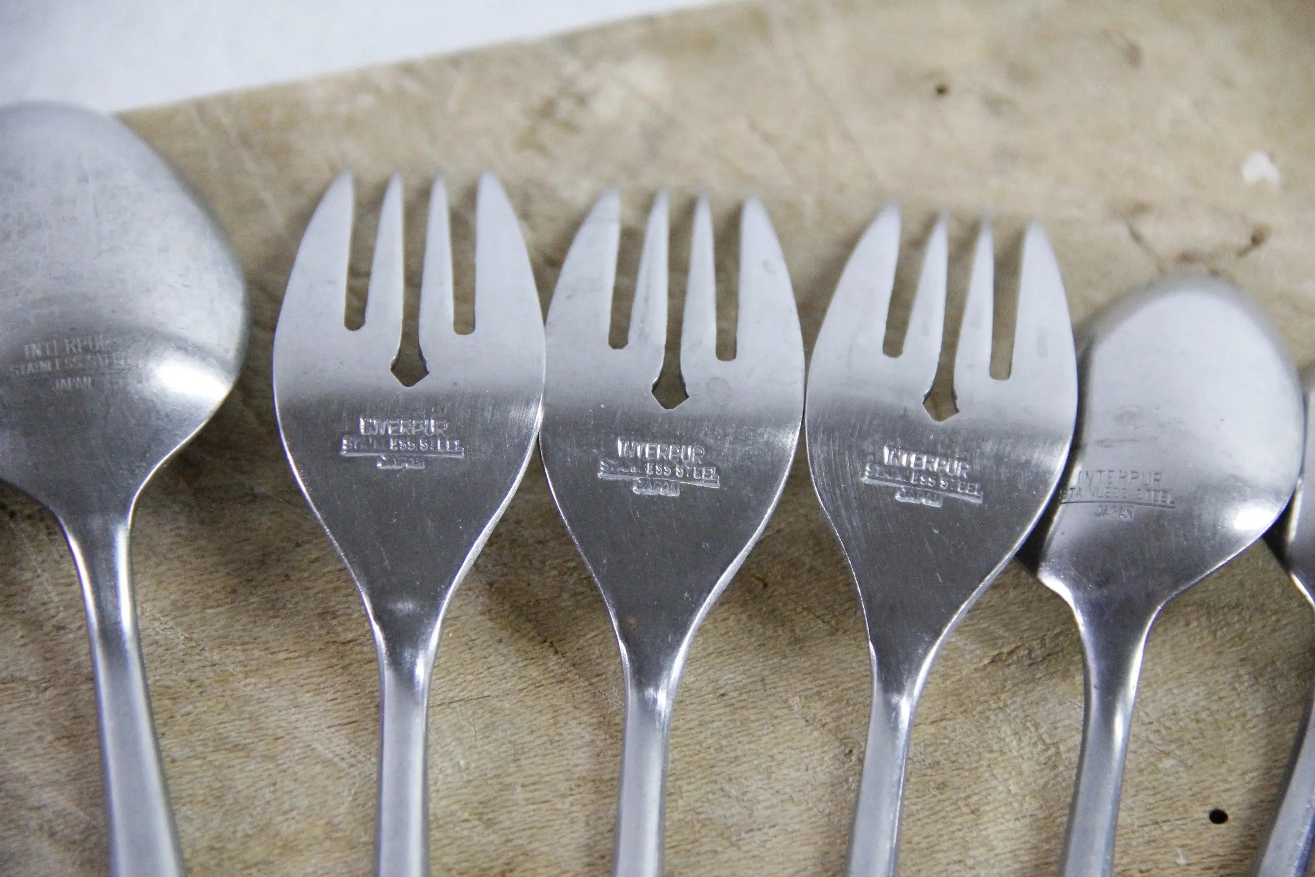 Interpur Flatware | Vintage Midcentury Modern Pick Your Piece  Debra Hall Lifestyle
