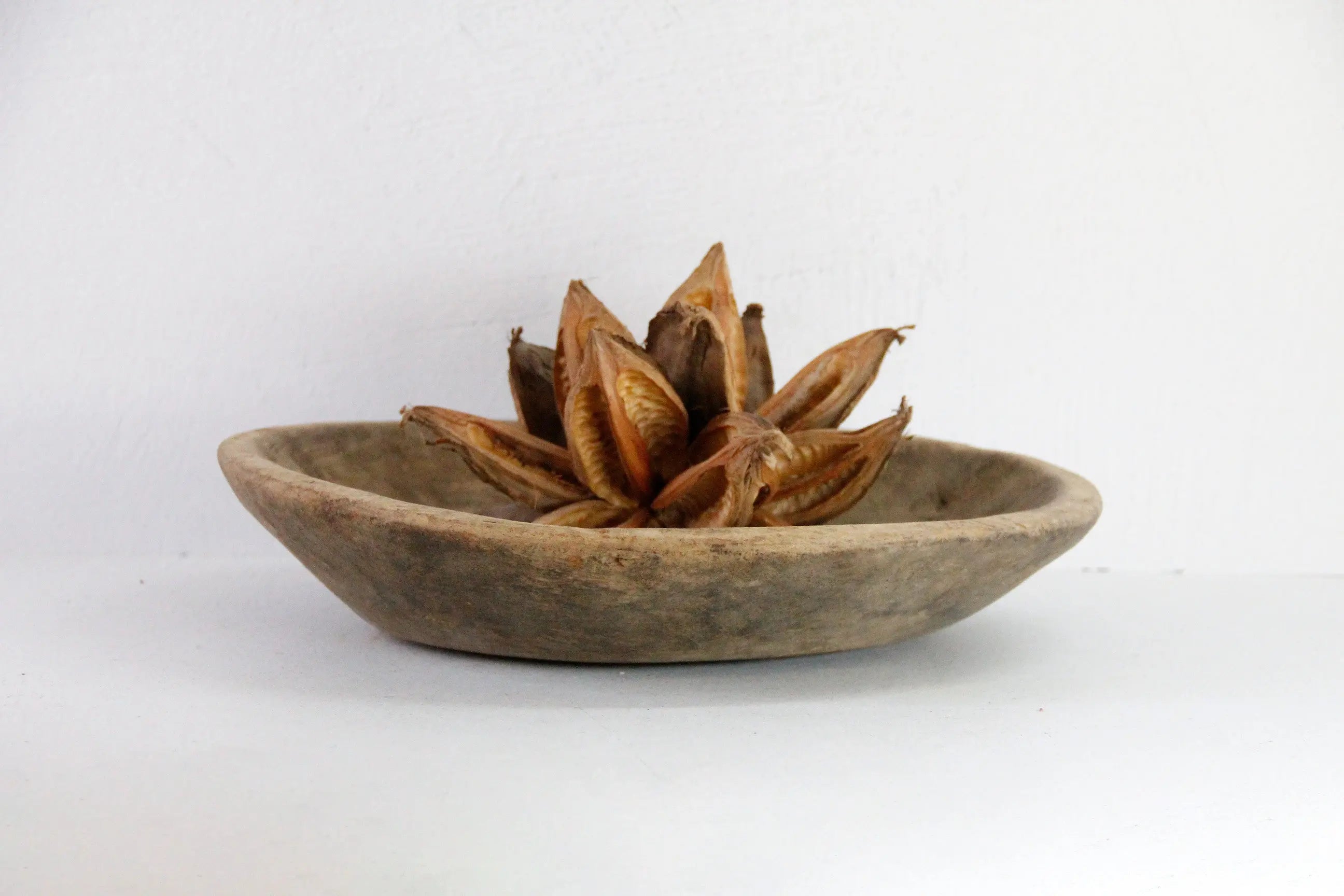Large Wood Bowl  Debra Hall Lifestyle
