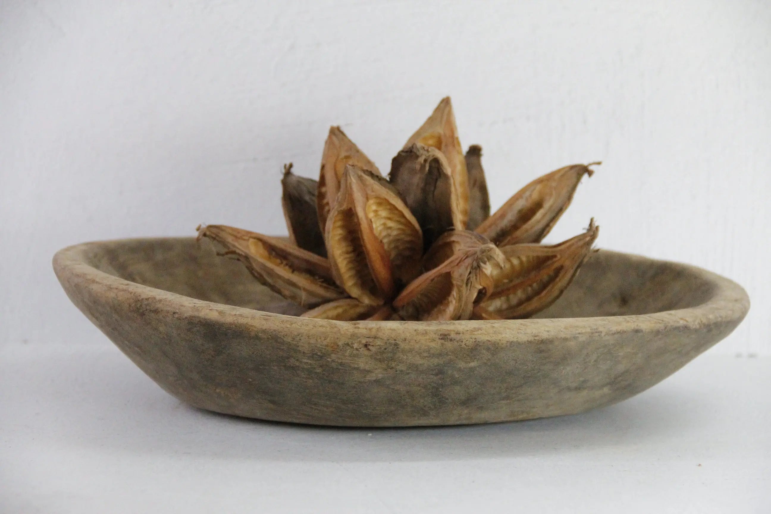 Large Wood Bowl  Debra Hall Lifestyle