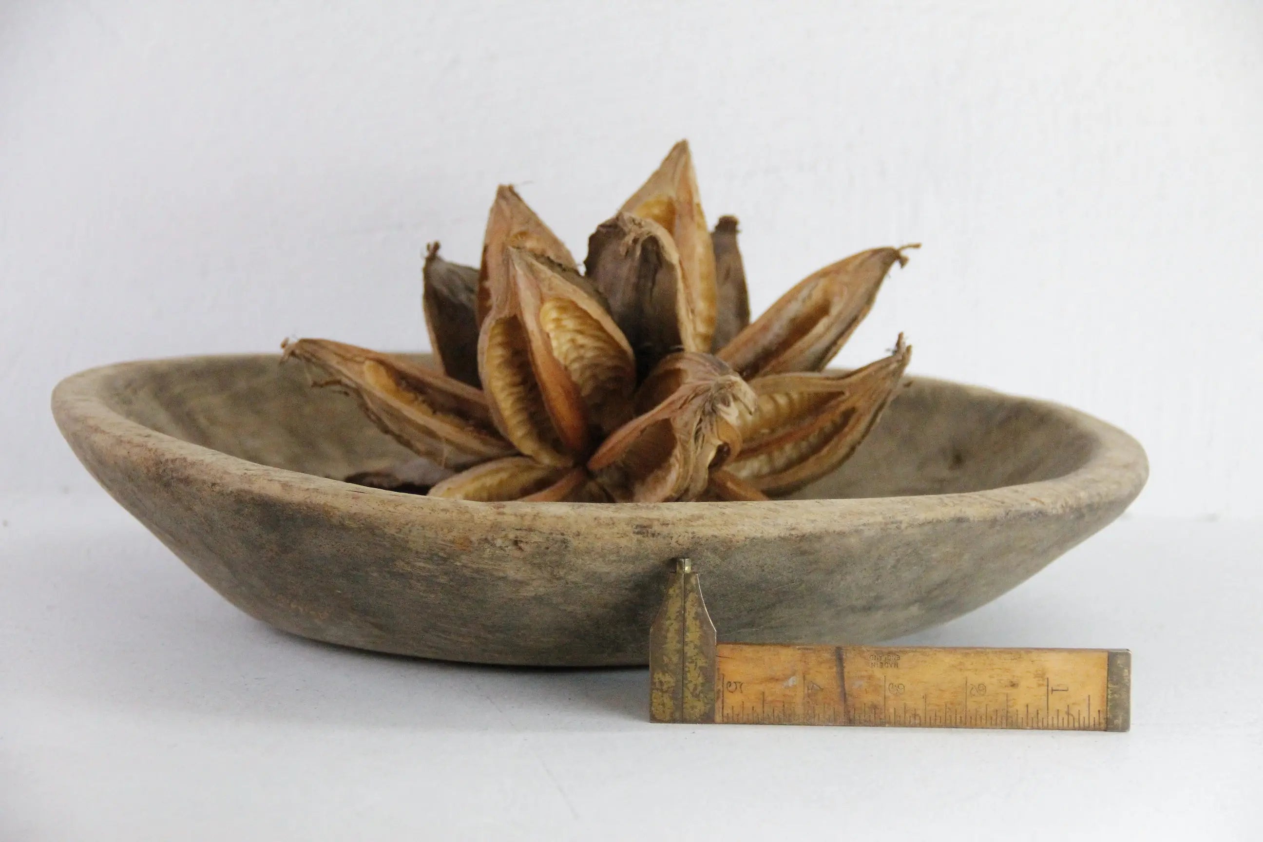 Large Wood Bowl  Debra Hall Lifestyle