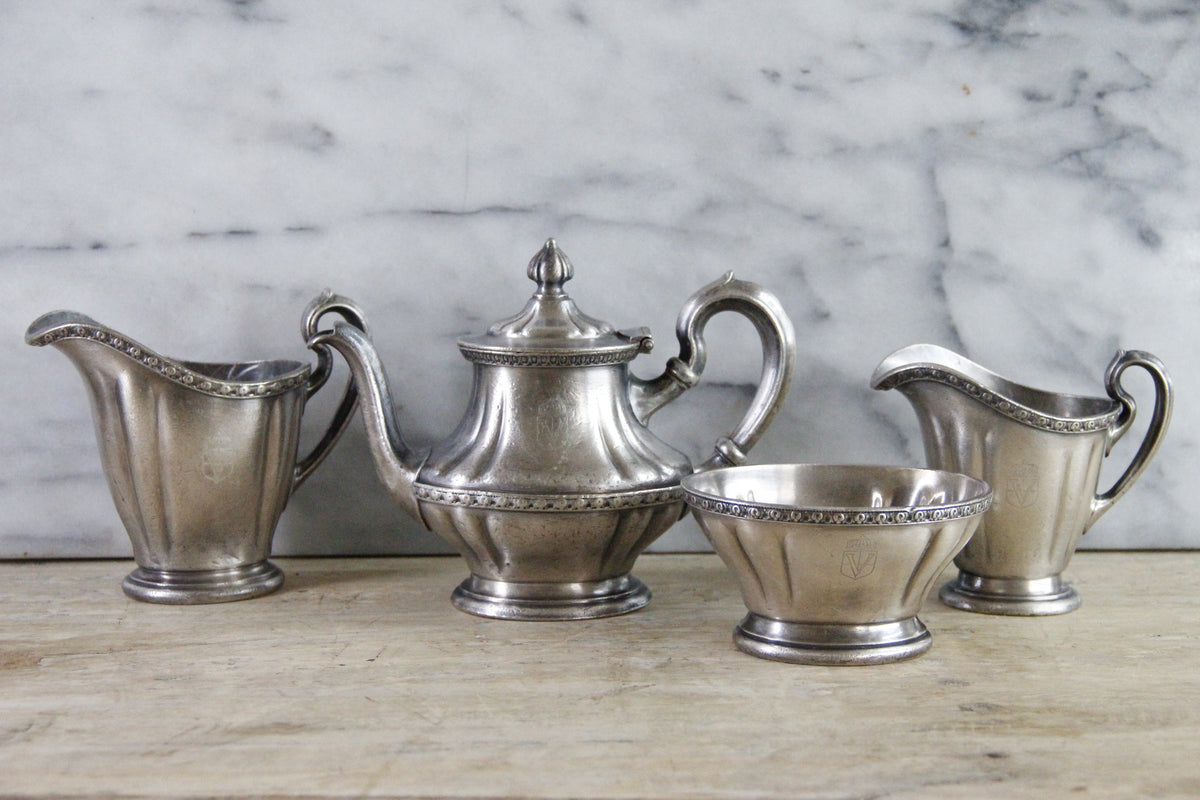 Vintage Hotel Silver R. Wallace Silver Soldered Serveware