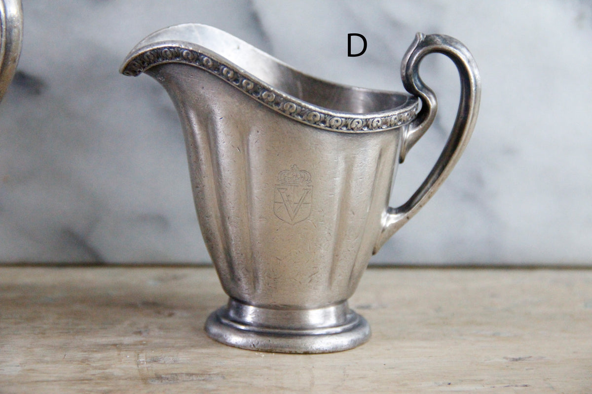 Vintage Hotel Silver R. Wallace Silver Soldered Serveware