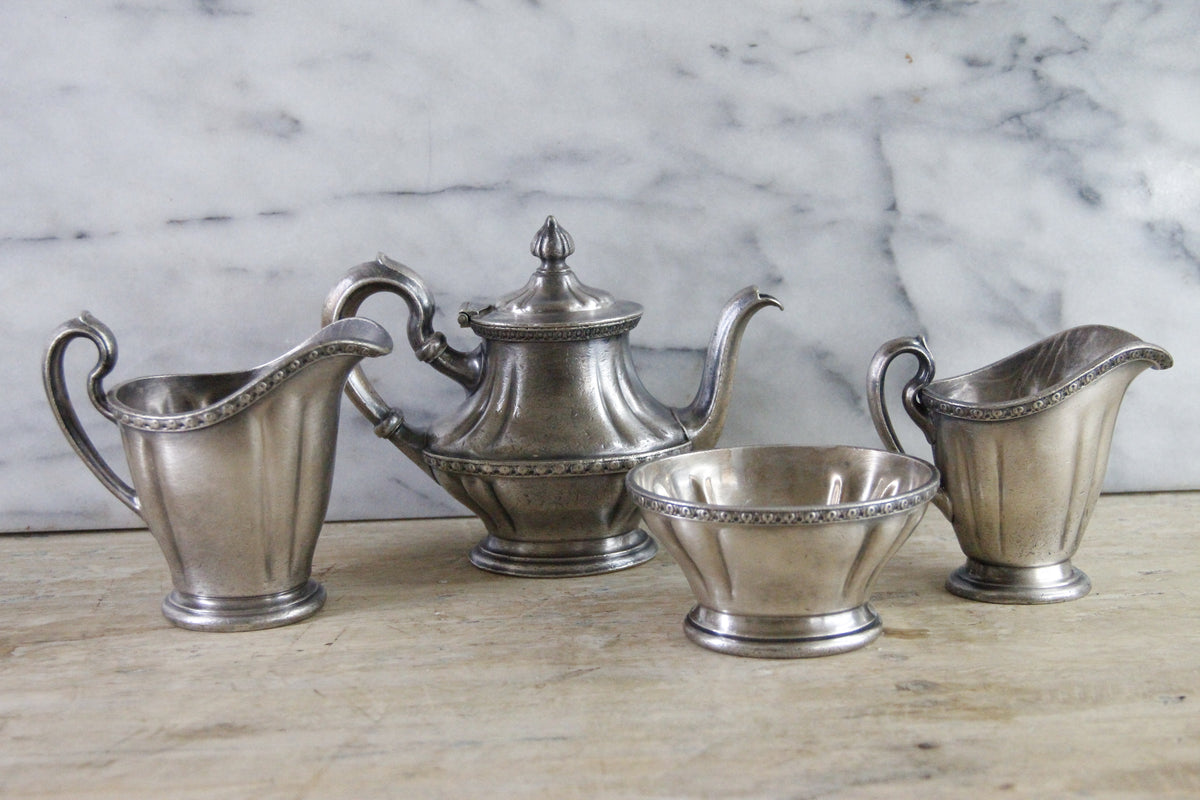 Vintage Hotel Silver R. Wallace Silver Soldered Serveware