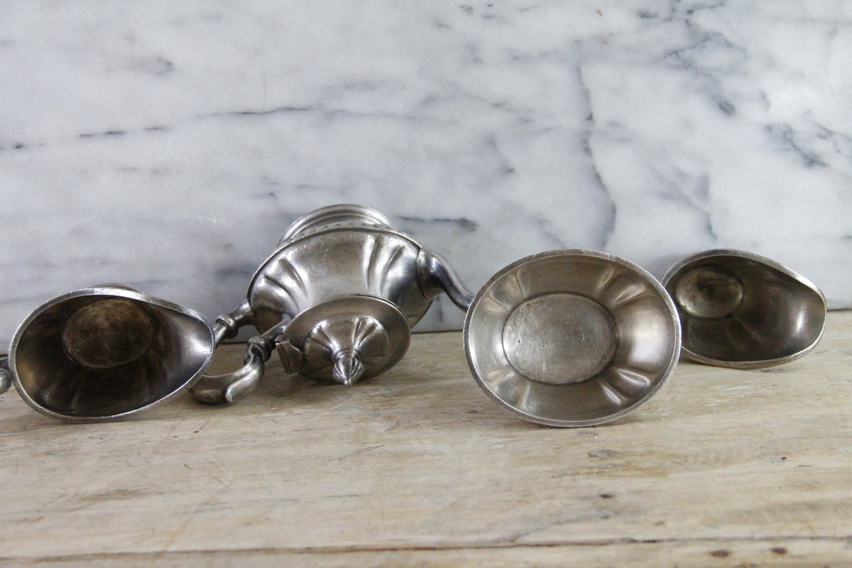 Vintage Hotel Silver R. Wallace Silver Soldered Serveware
