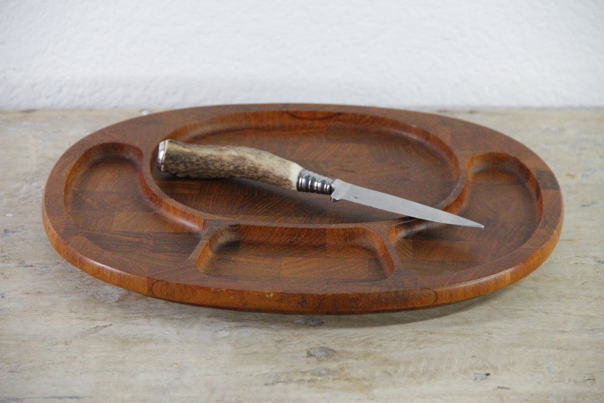 Vintage Digsmed Teak Serving Tray Danish Modern 1964
