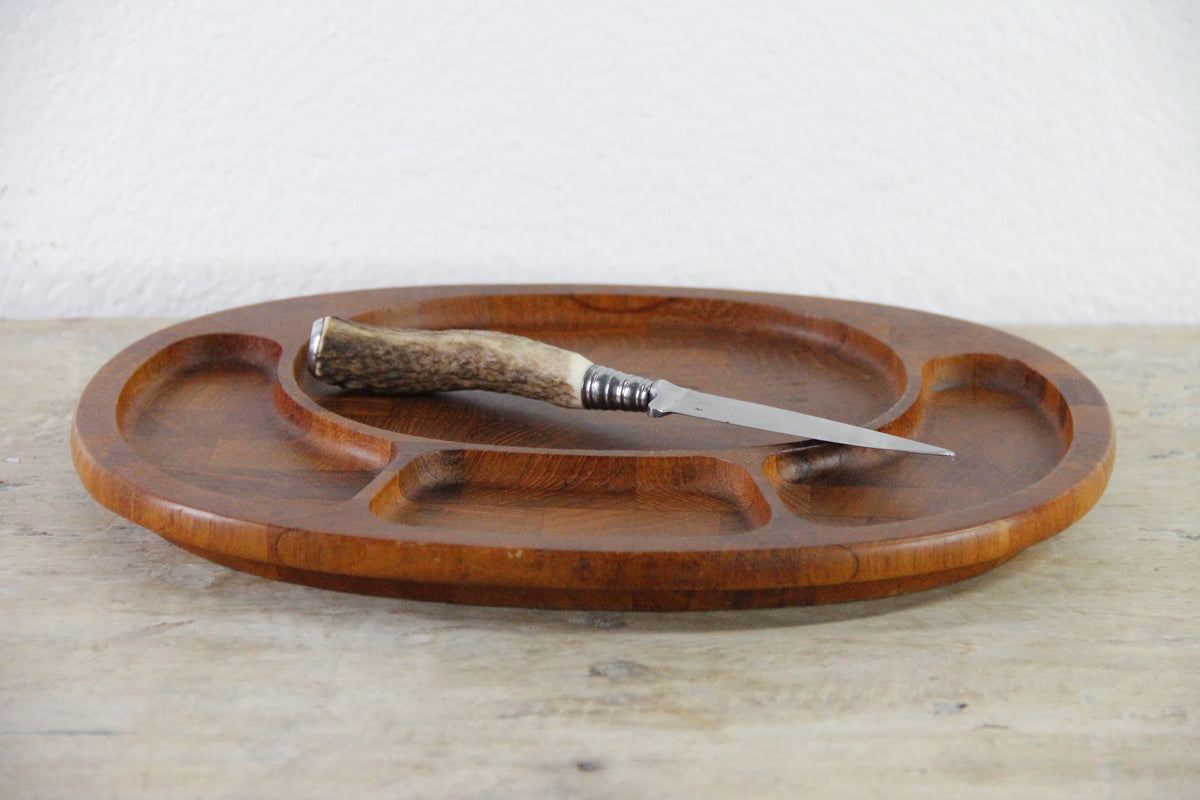 Vintage Digsmed Teak Serving Tray Danish Modern 1964