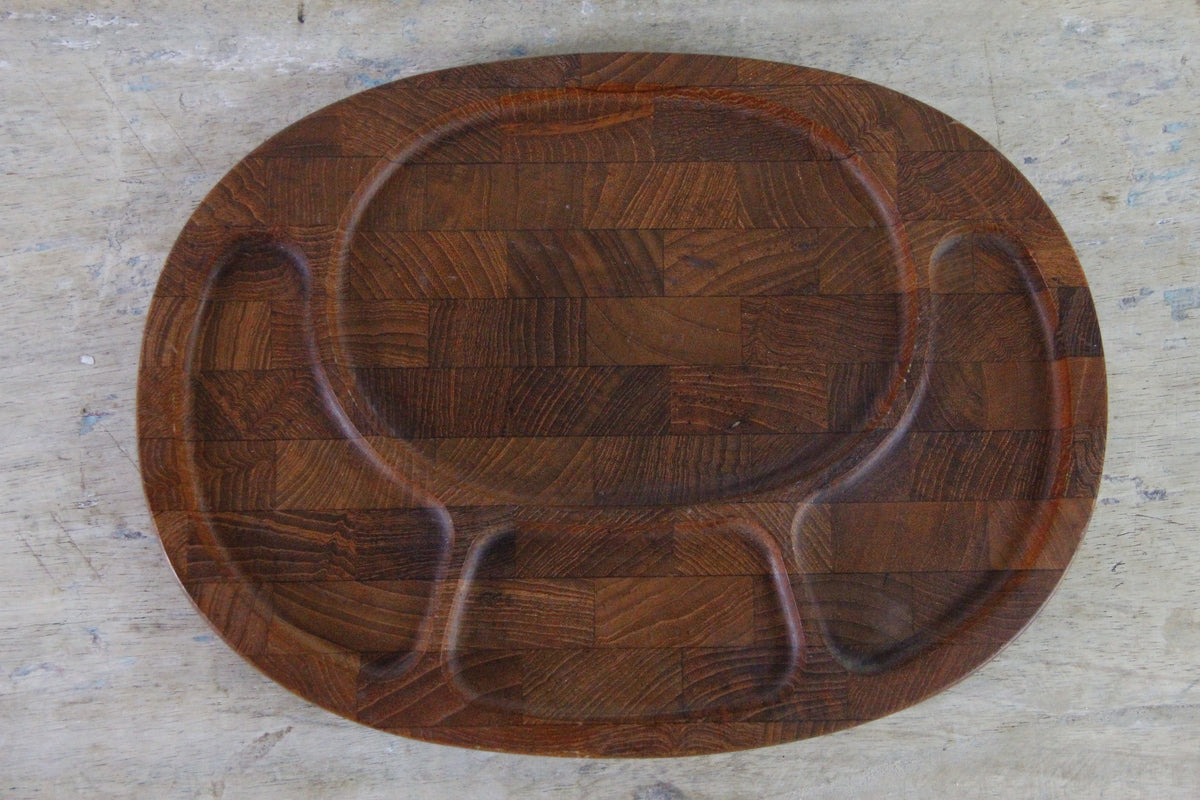 Vintage Digsmed Teak Serving Tray Danish Modern 1964
