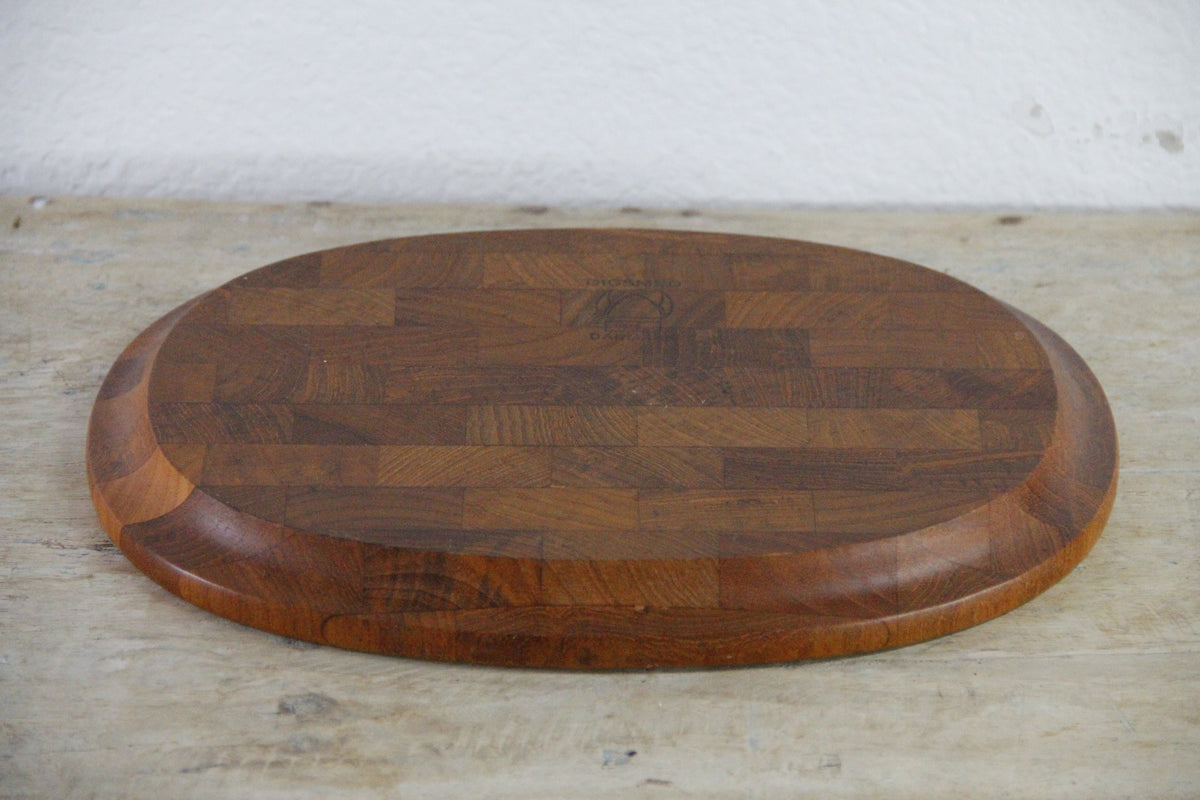 Vintage Digsmed Teak Serving Tray Danish Modern 1964