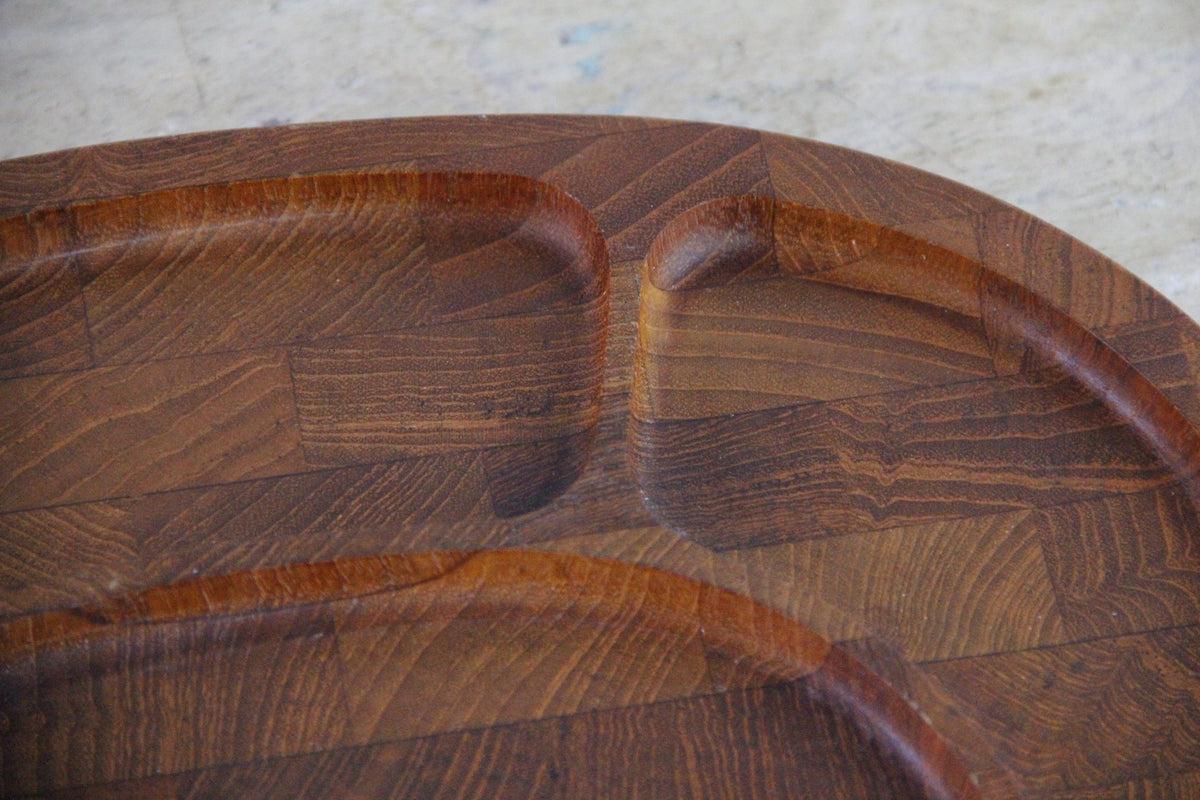 Vintage Digsmed Teak Serving Tray Danish Modern 1964