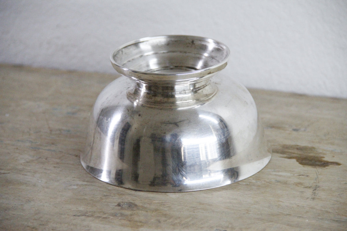 Vintage Sheridan Silverplate Pedestal Bowl Footed Serving Bowl