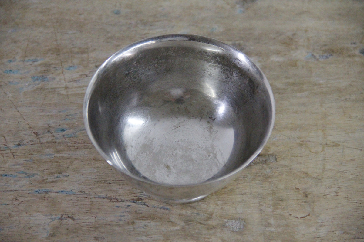 Vintage Oneida Paul Revere Silverplate Footed Bowl Petite 4 Inch