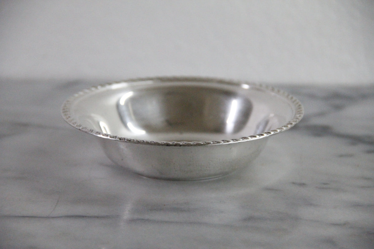 Vintage Sterling Silver Bon Bon Dish Preisner Silver Co