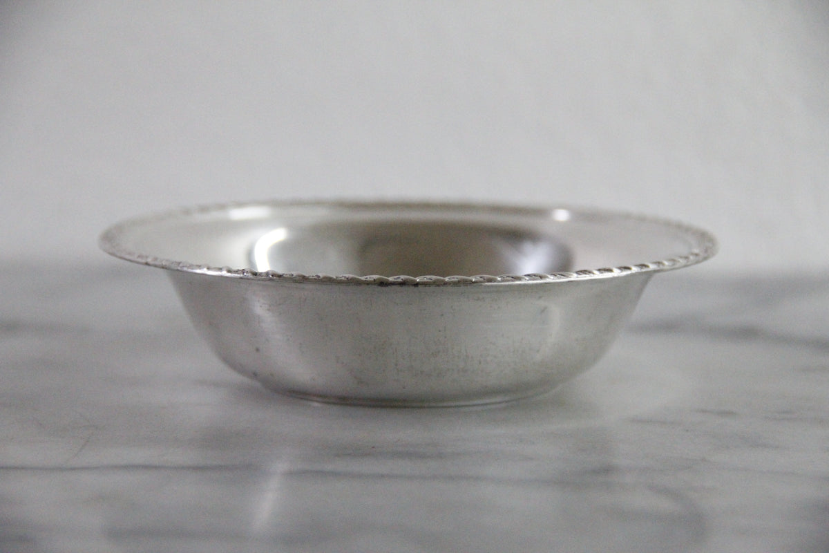 Vintage Sterling Silver Bon Bon Dish Preisner Silver Co