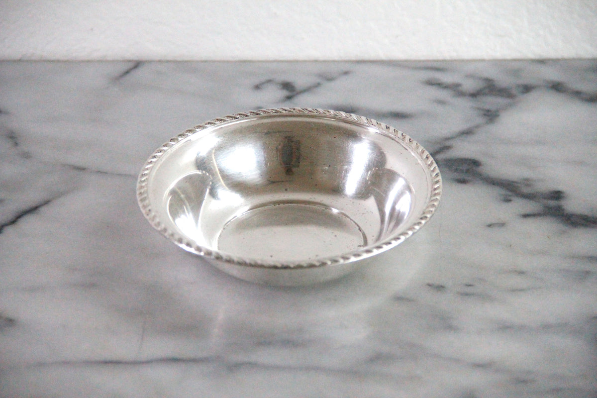 Vintage Sterling Silver Bon Bon Dish Preisner Silver Co