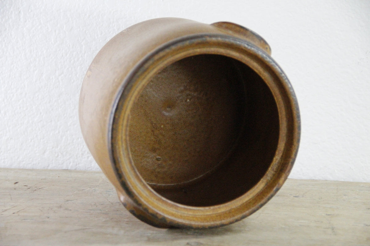 Vintage McCoy Pottery Crock | Two Handle Stoneware Planter