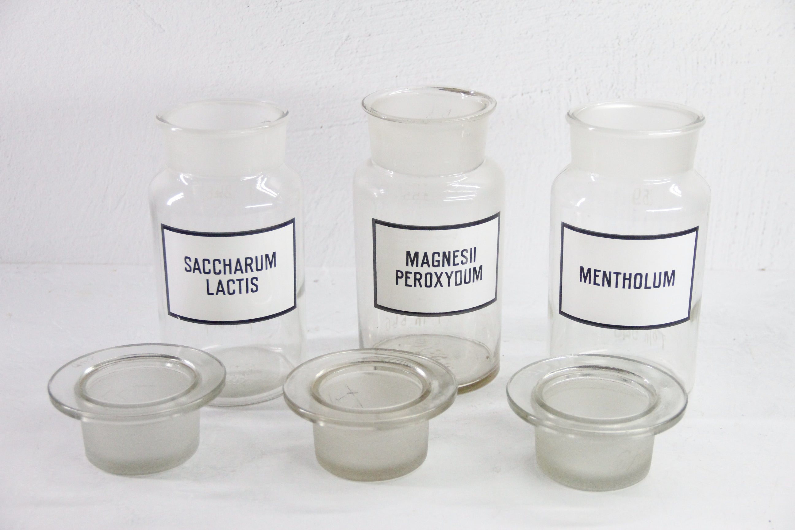Antique Apothecary Bottle | European Glass Jar Pharmacy