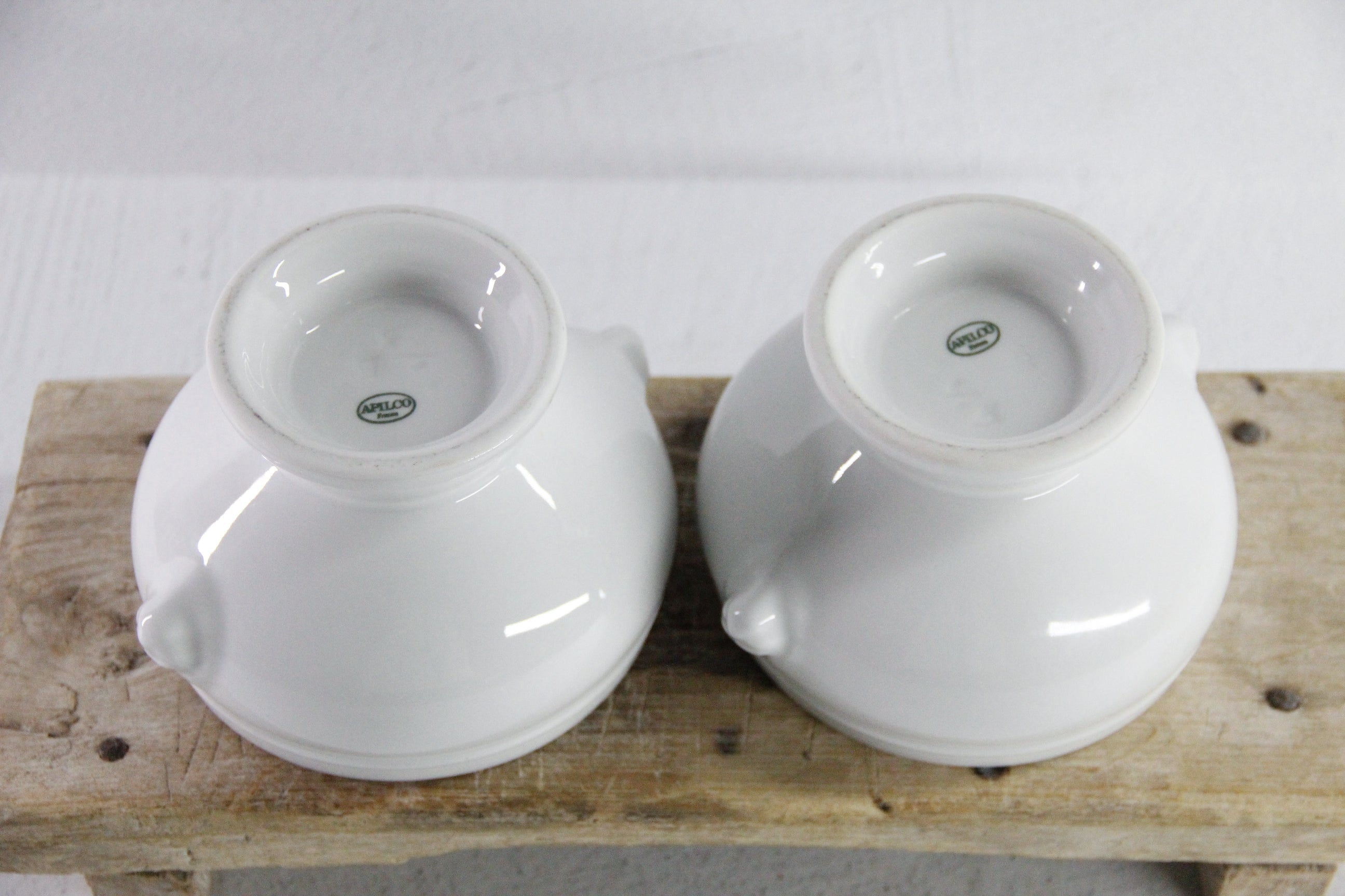 Lion Head Soup Bowl Vintage | French Set of Two