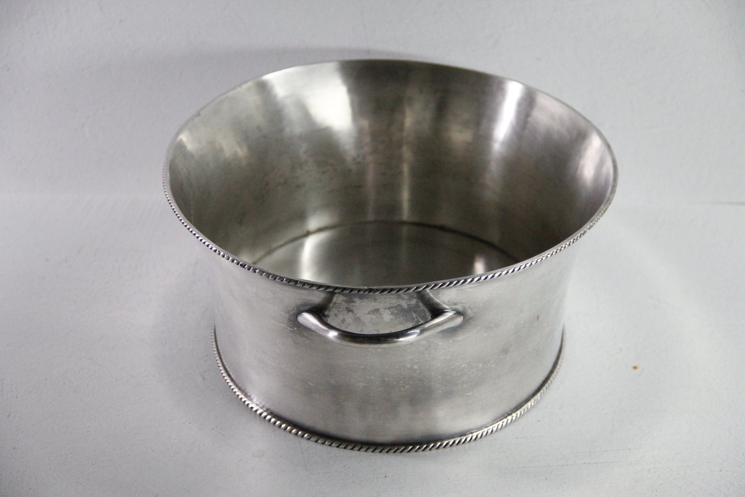 Vintage Silver Beverage Tub | Champagne/Beer Cooler Bucket