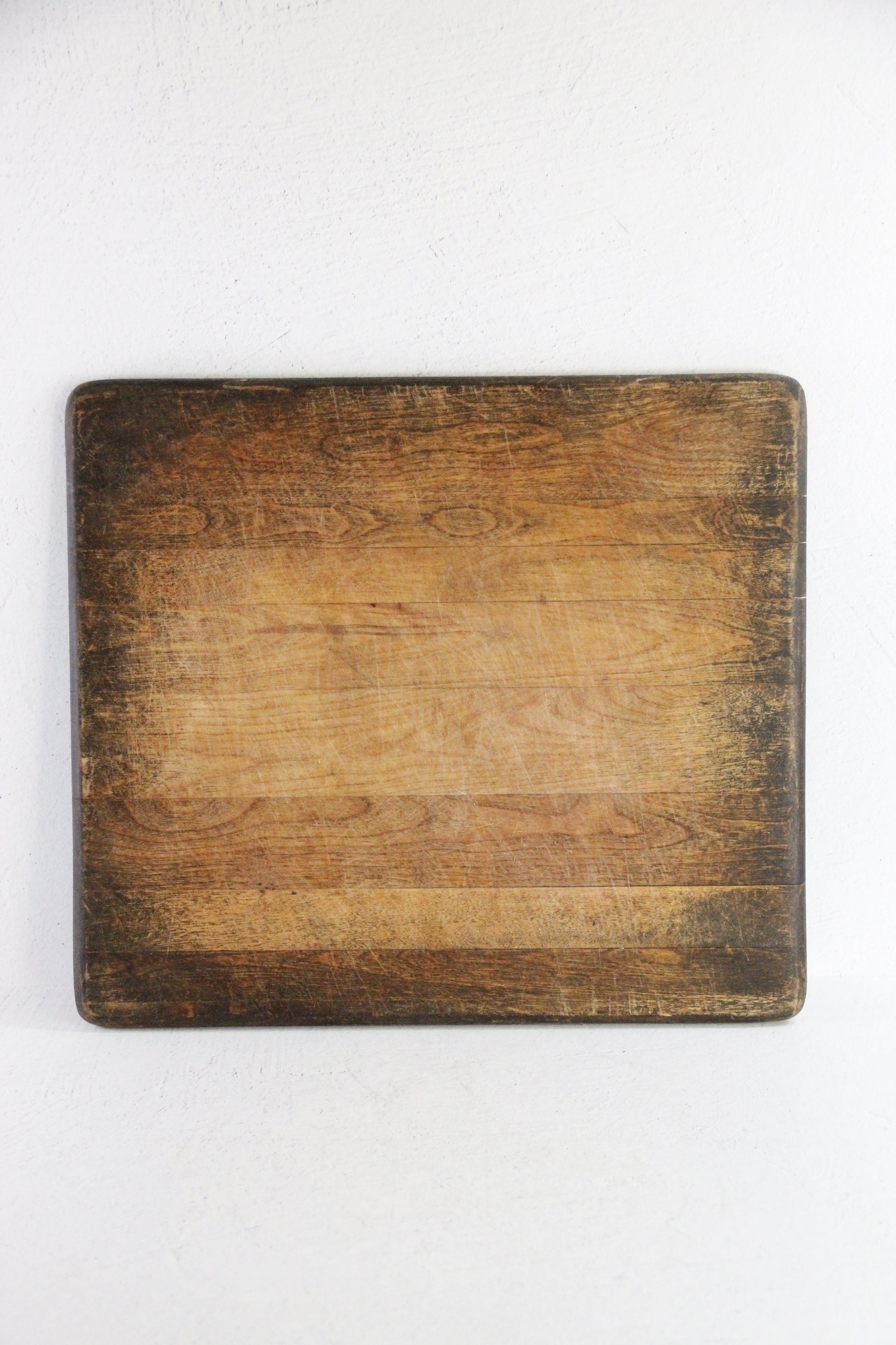 Antique Wooden Cutting Board | Primitive Oak Bread Board