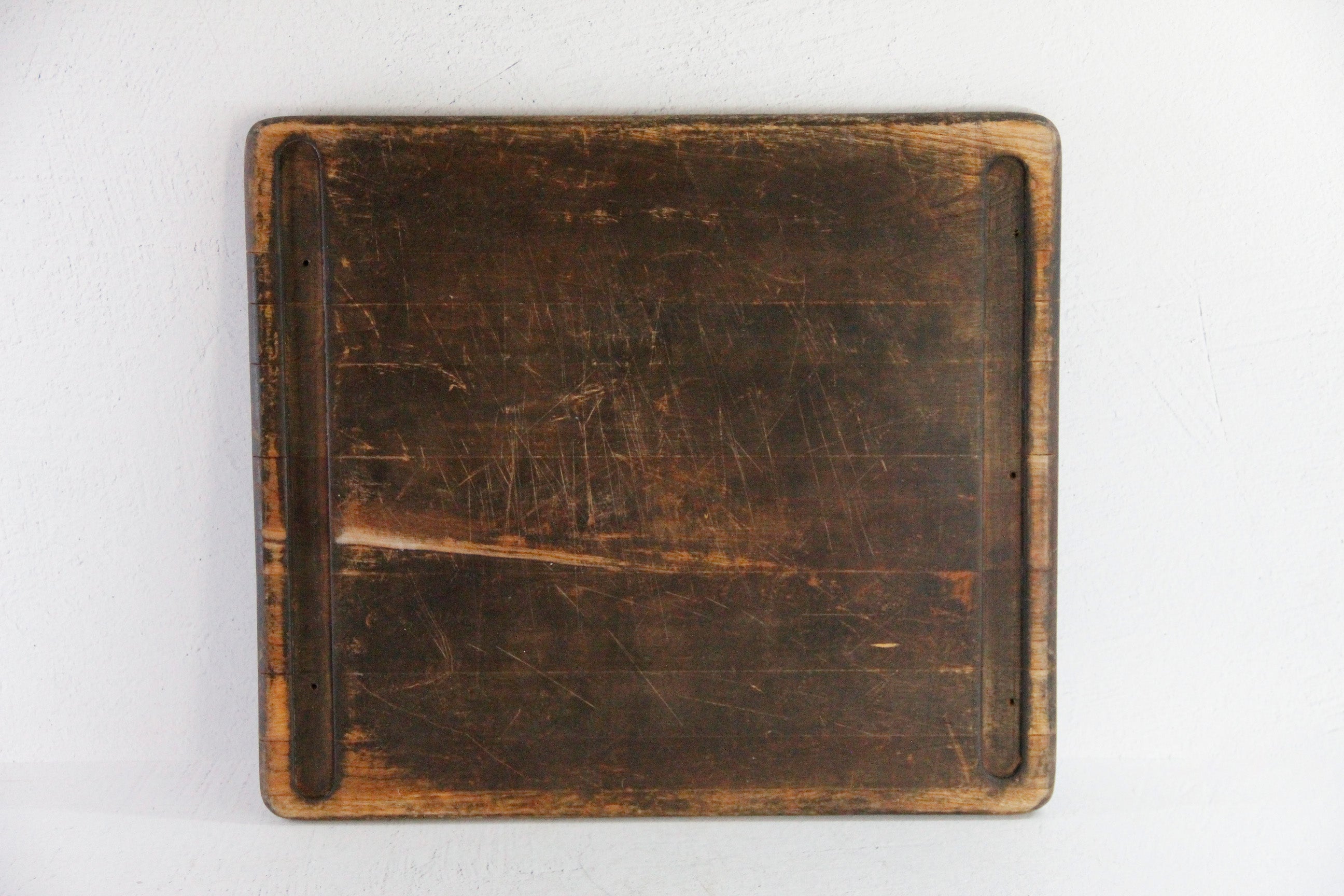 Antique Wooden Cutting Board | Primitive Oak Bread Board