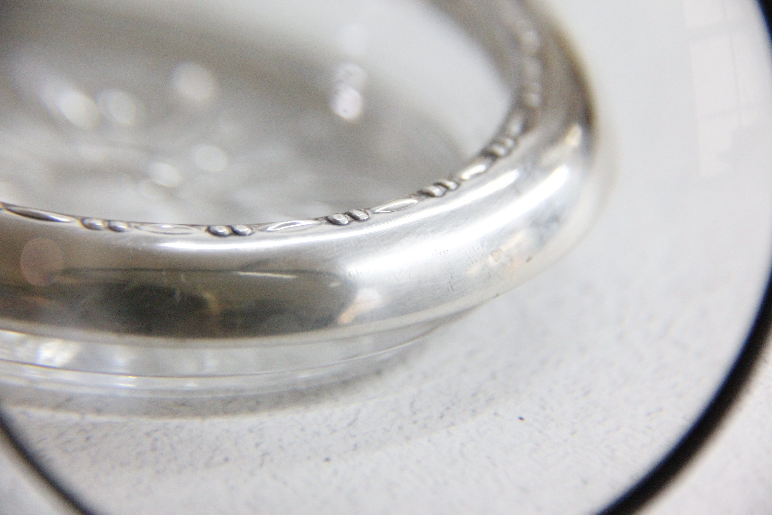 Sterling Silver Coasters | Antique 4 Pc. Stamped Crown Sterling