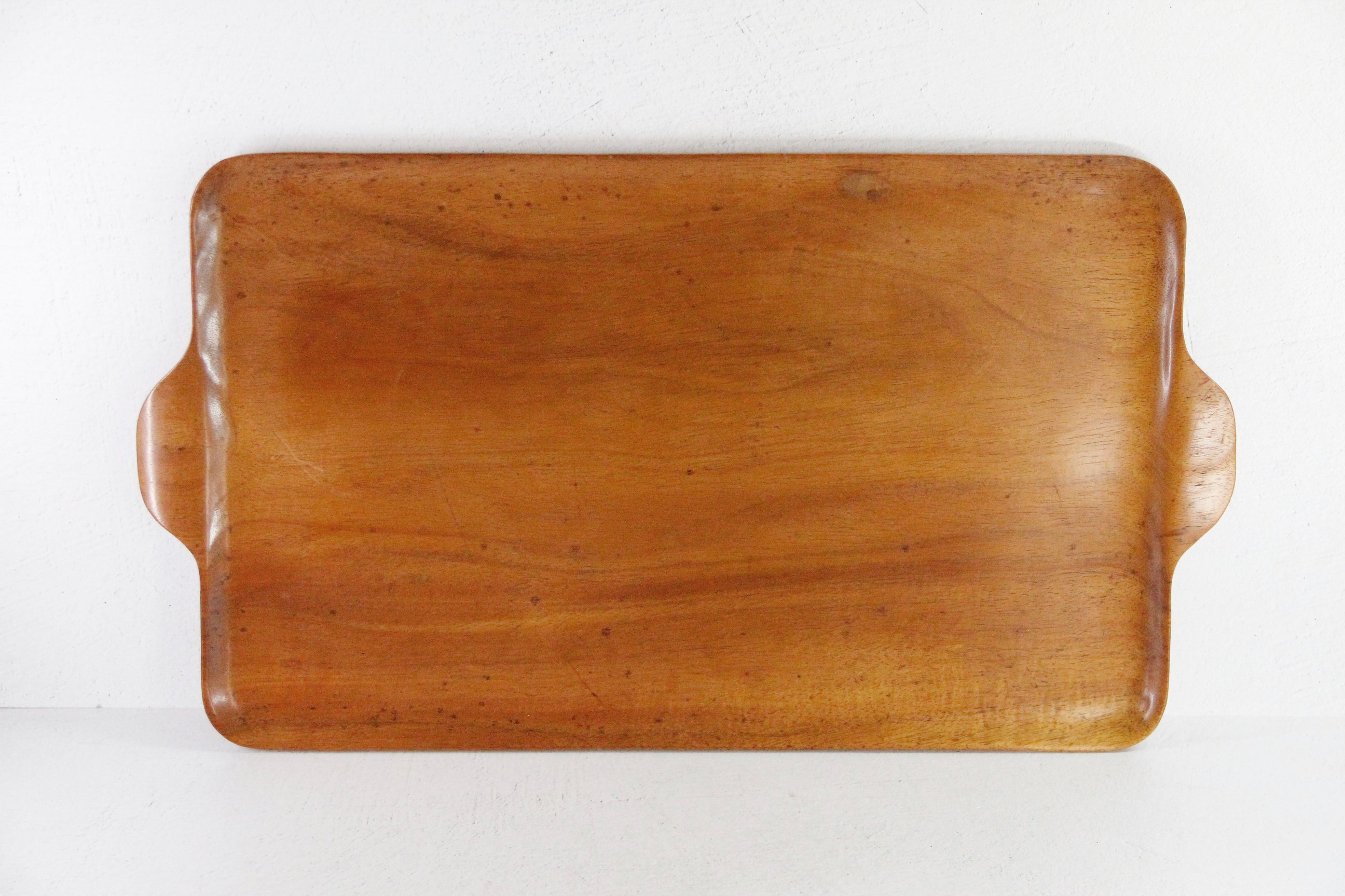 Mid Century Modern Tray | Danish Style Wood Serving