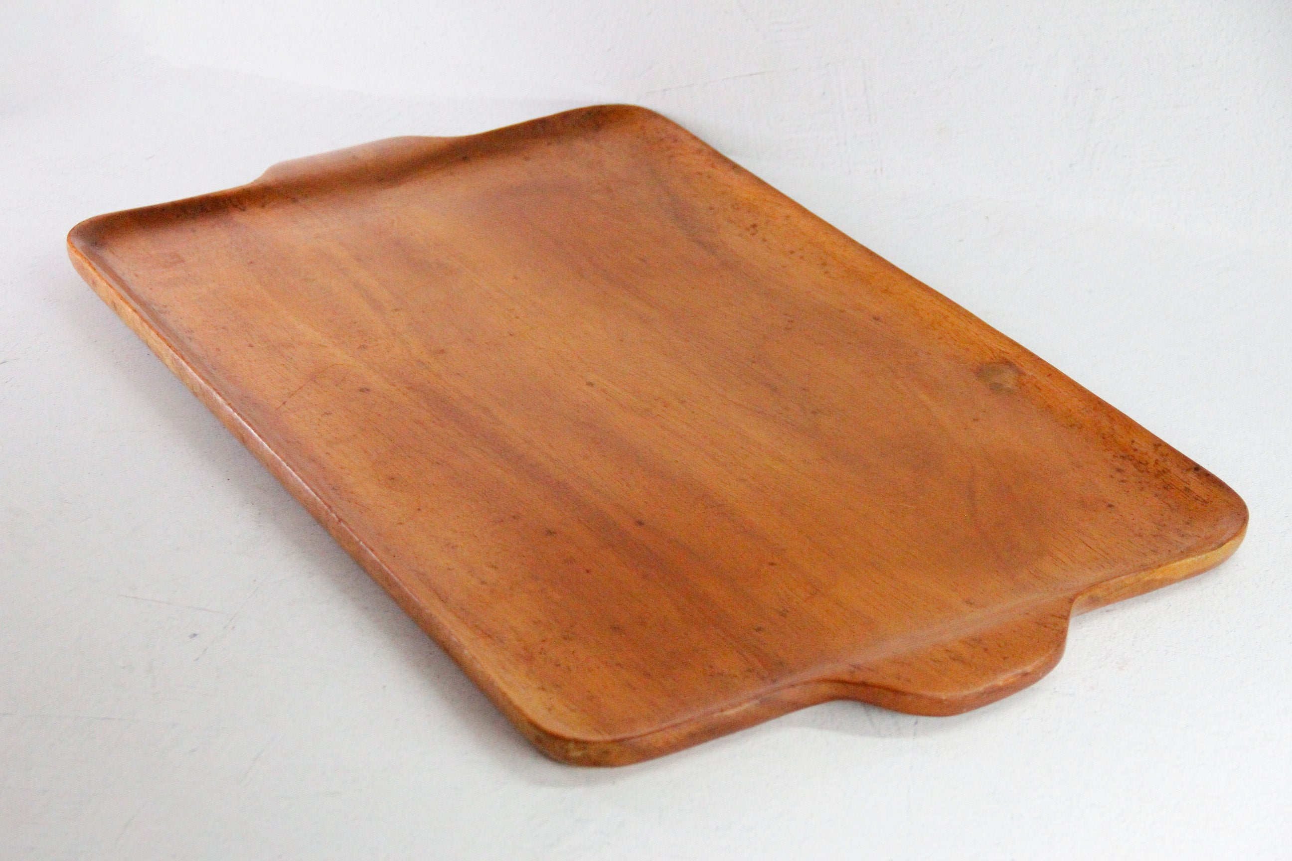Mid Century Modern Tray | Danish Style Wood Serving