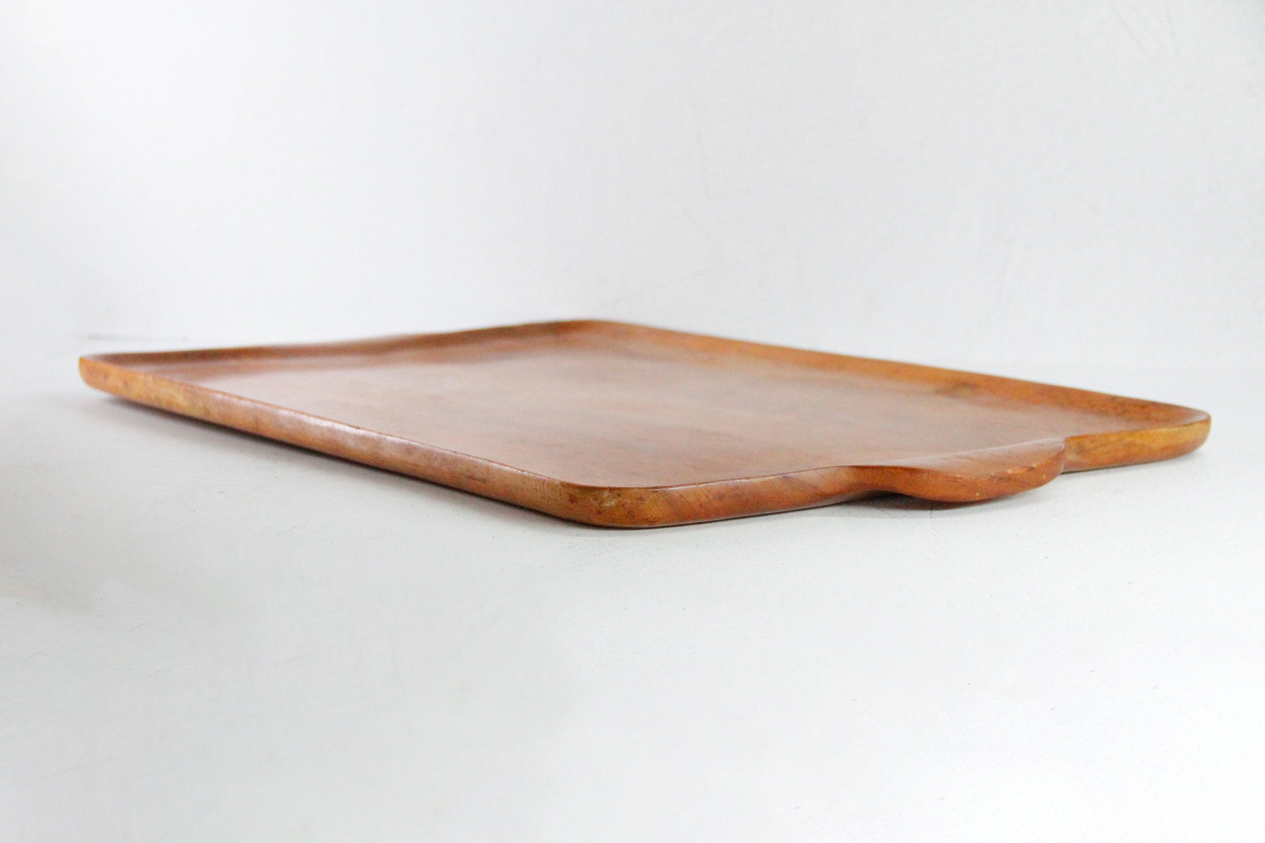 Mid Century Modern Tray | Danish Style Wood Serving