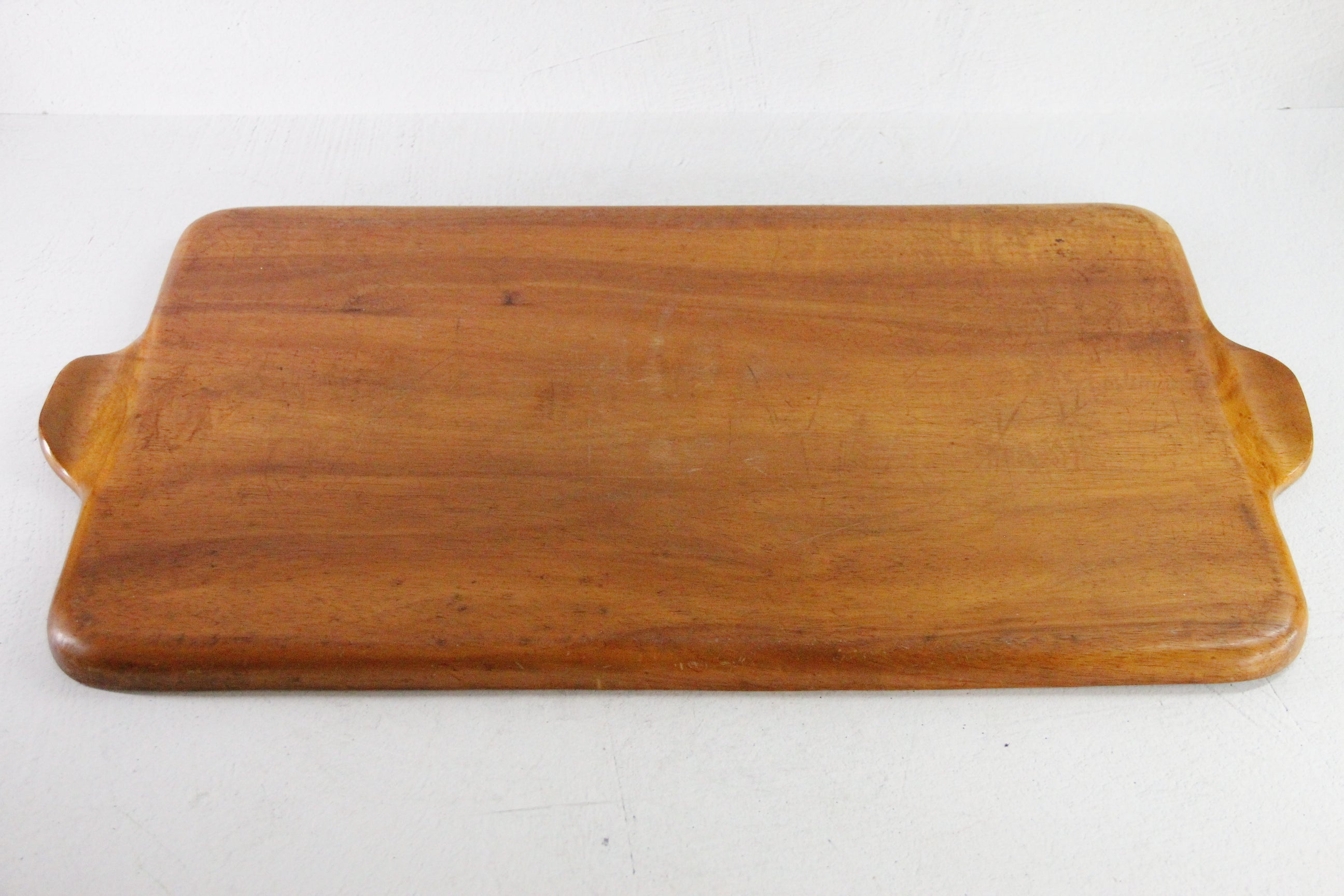 Mid Century Modern Tray | Danish Style Wood Serving