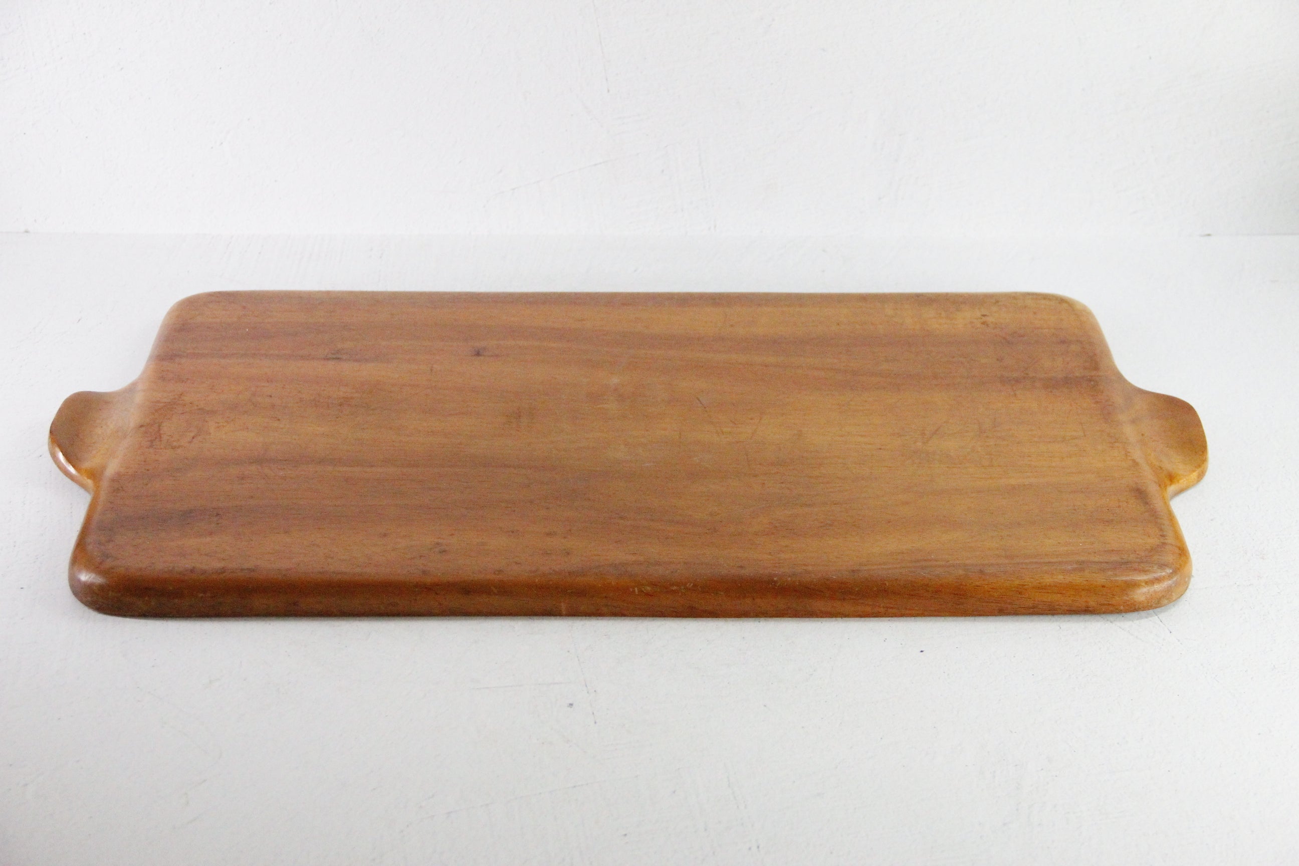 Mid Century Modern Tray | Danish Style Wood Serving