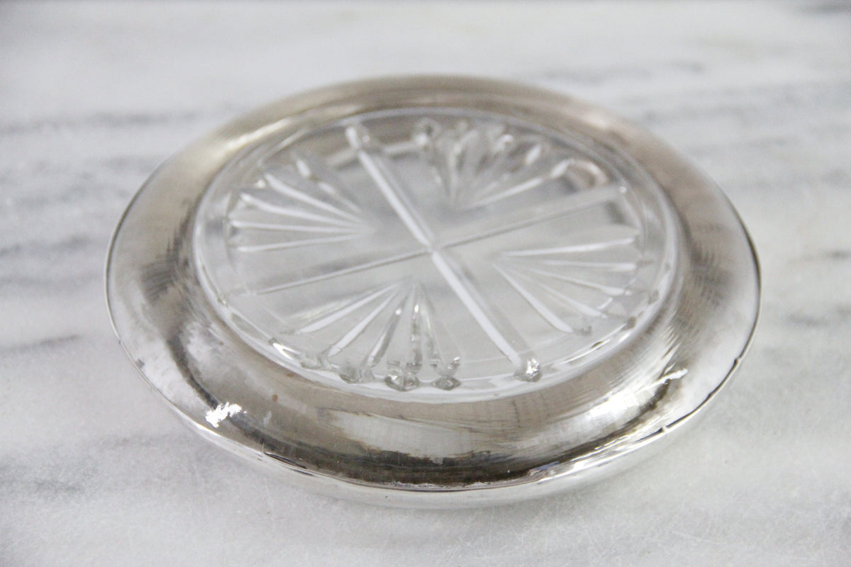 F.B. Rogers Sterling Silver Wine Bottle Coaster | XL 7"