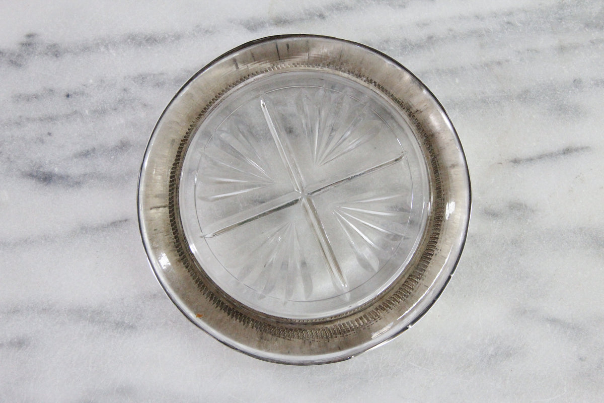 F.B. Rogers Sterling Silver Wine Bottle Coaster | XL 7"